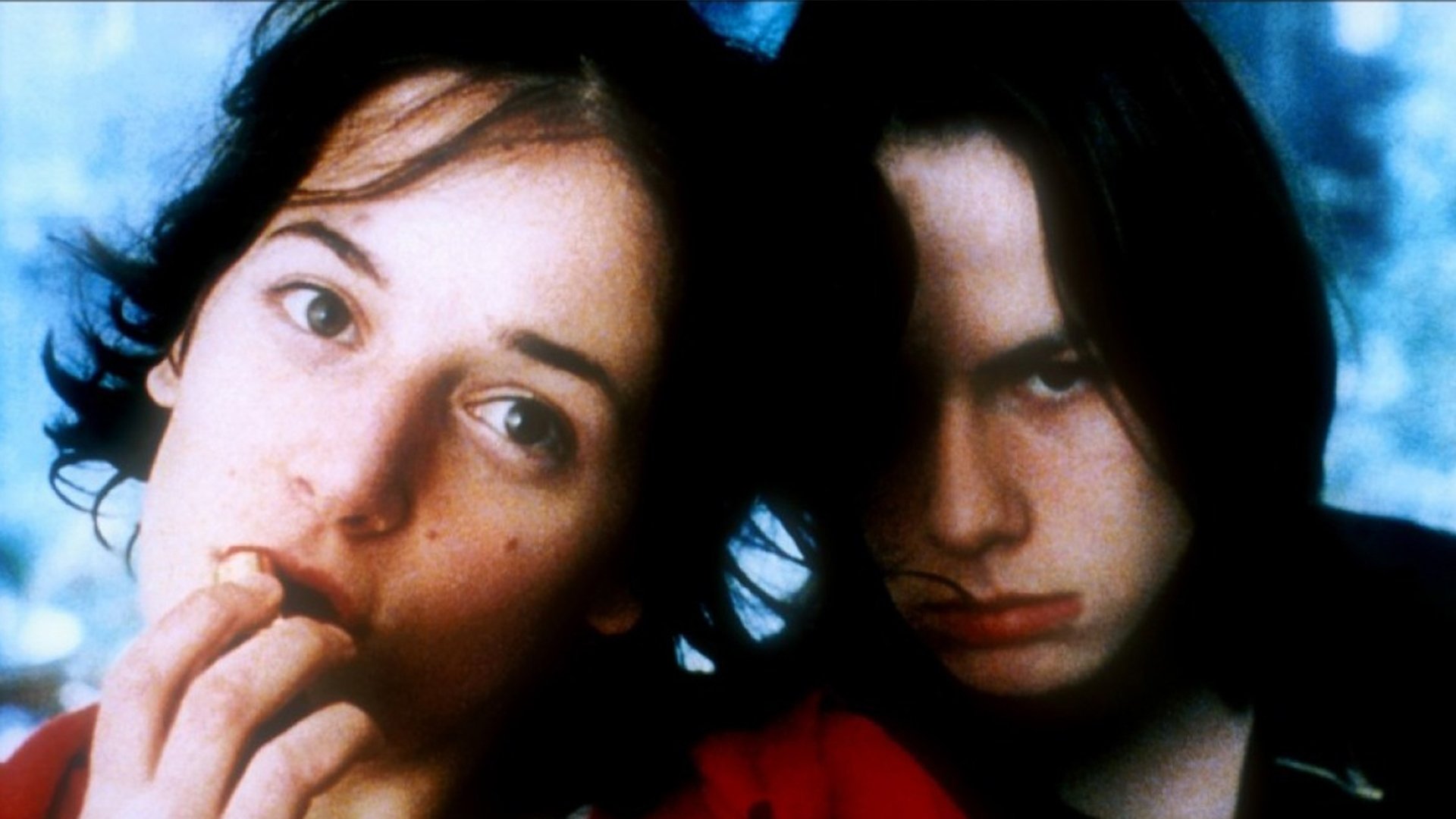 Hair Under the Roses Background