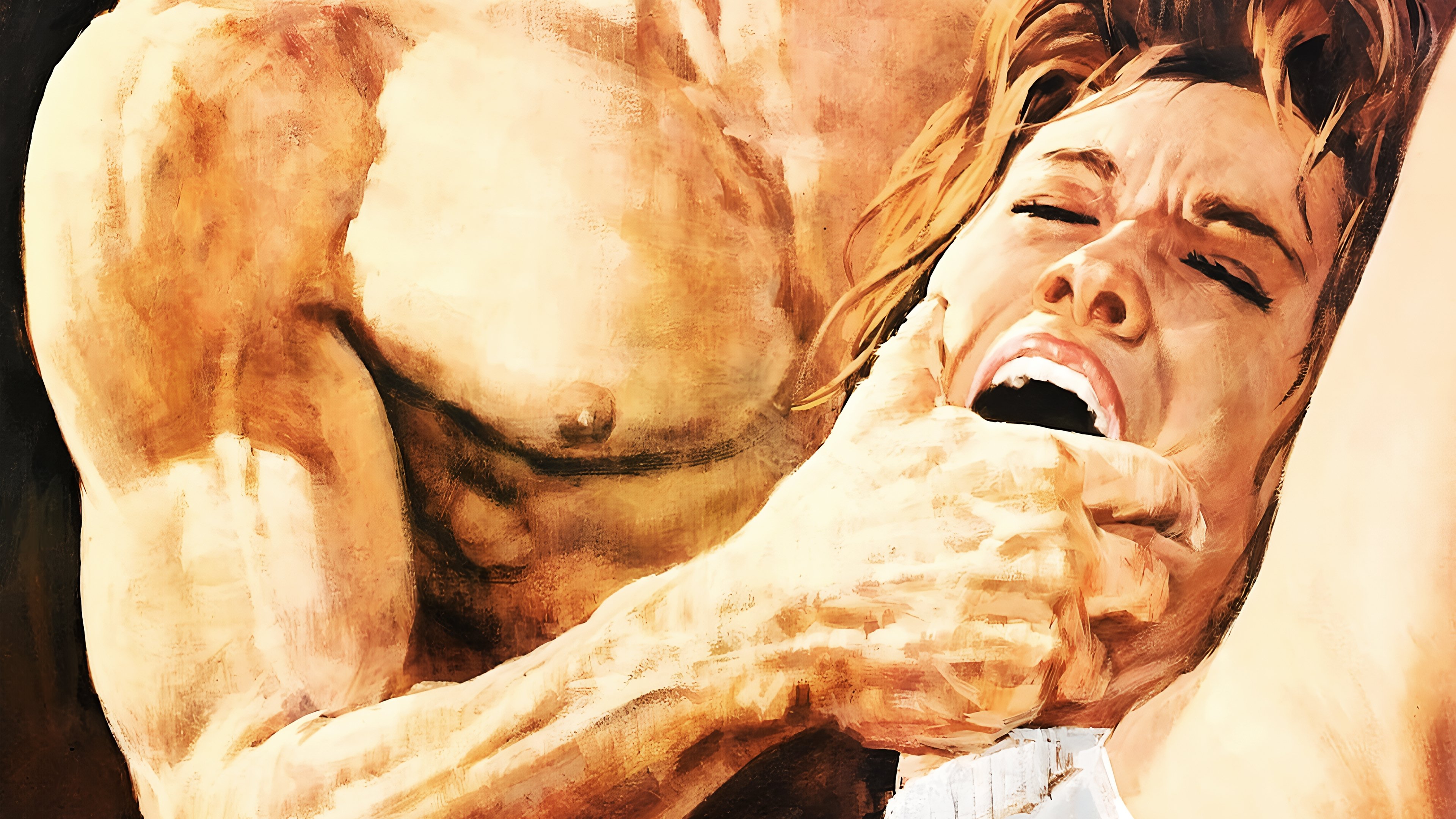 Rider on the Rain Background