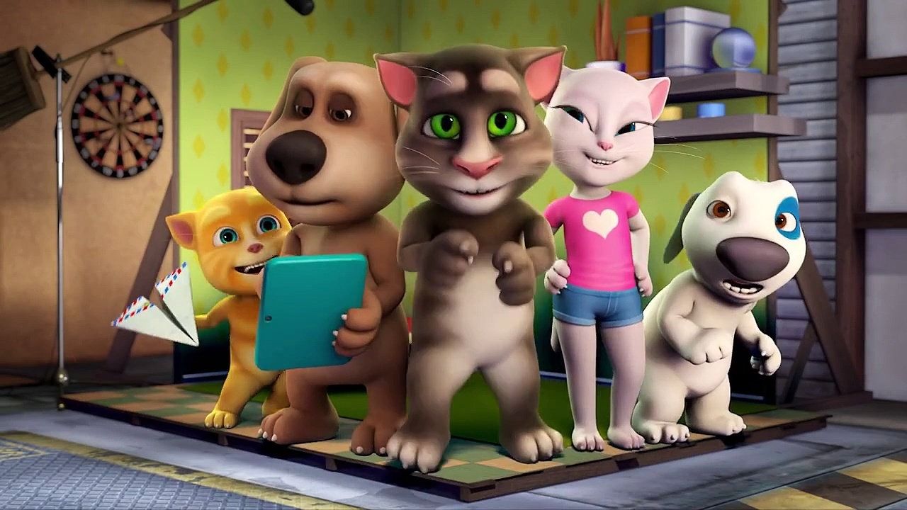Talking Tom and Friends Background