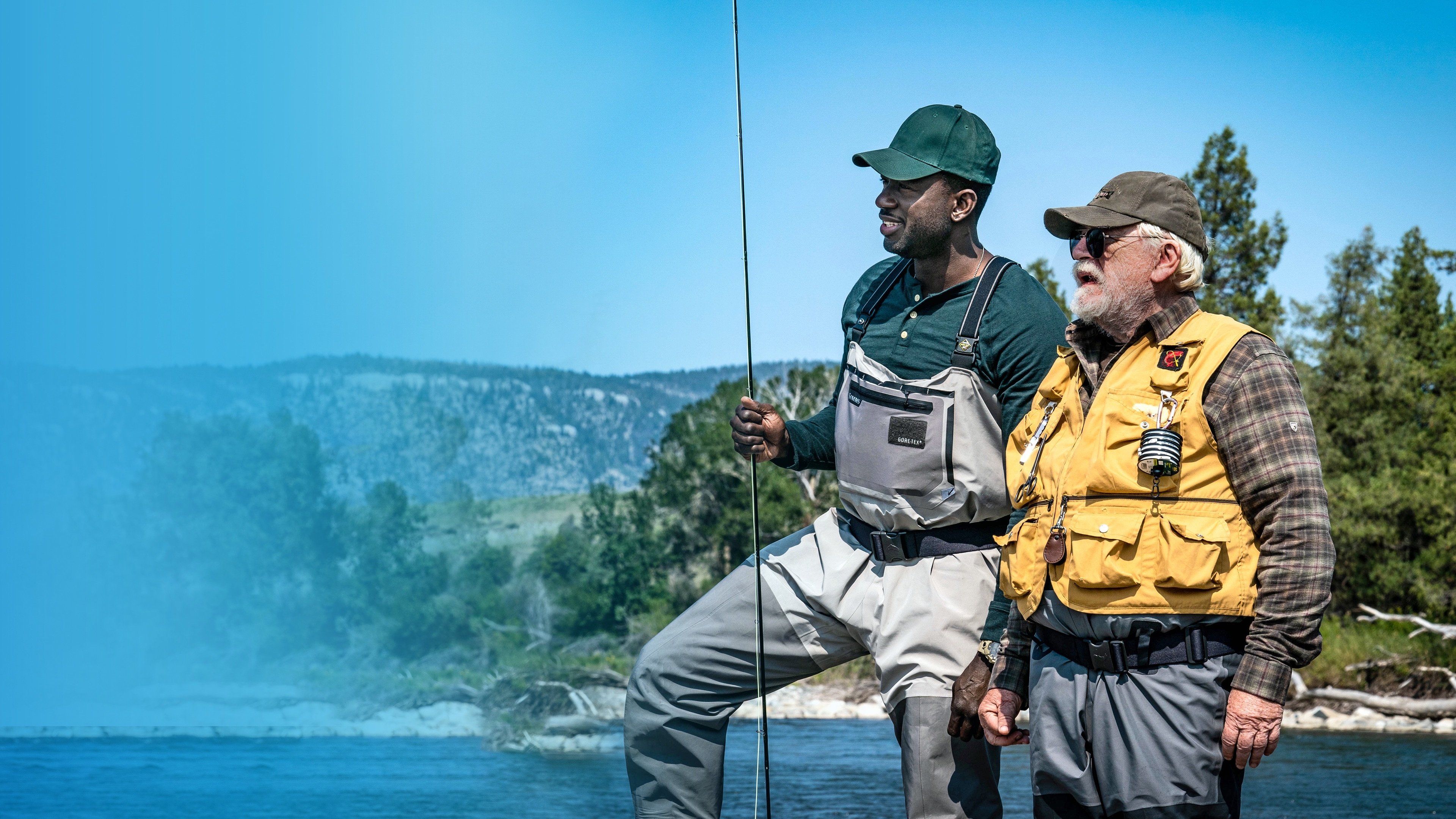 Mending the Line Background