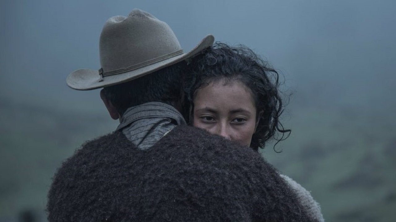 La virgen negra Background