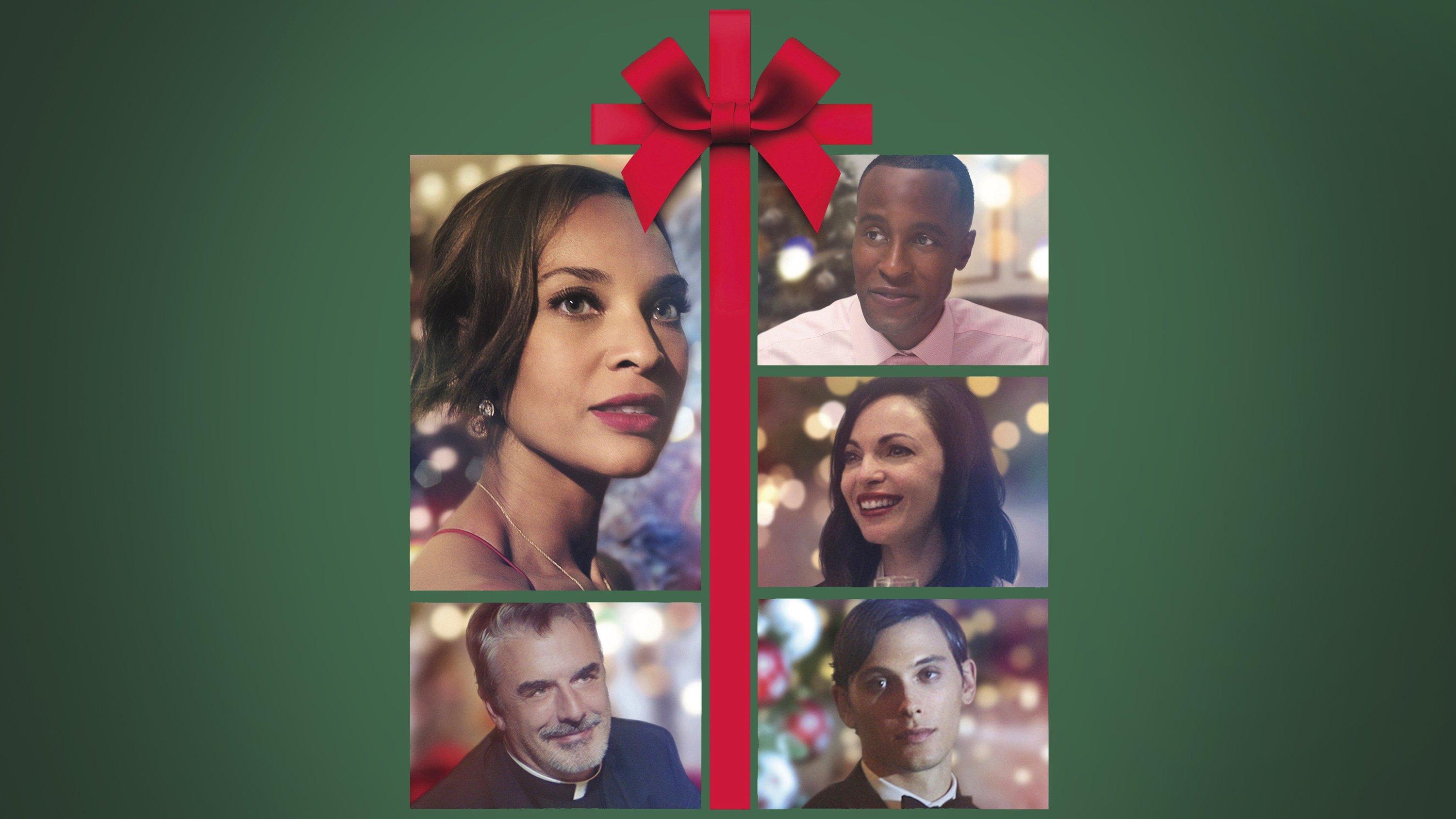 A New York Christmas Wedding Background