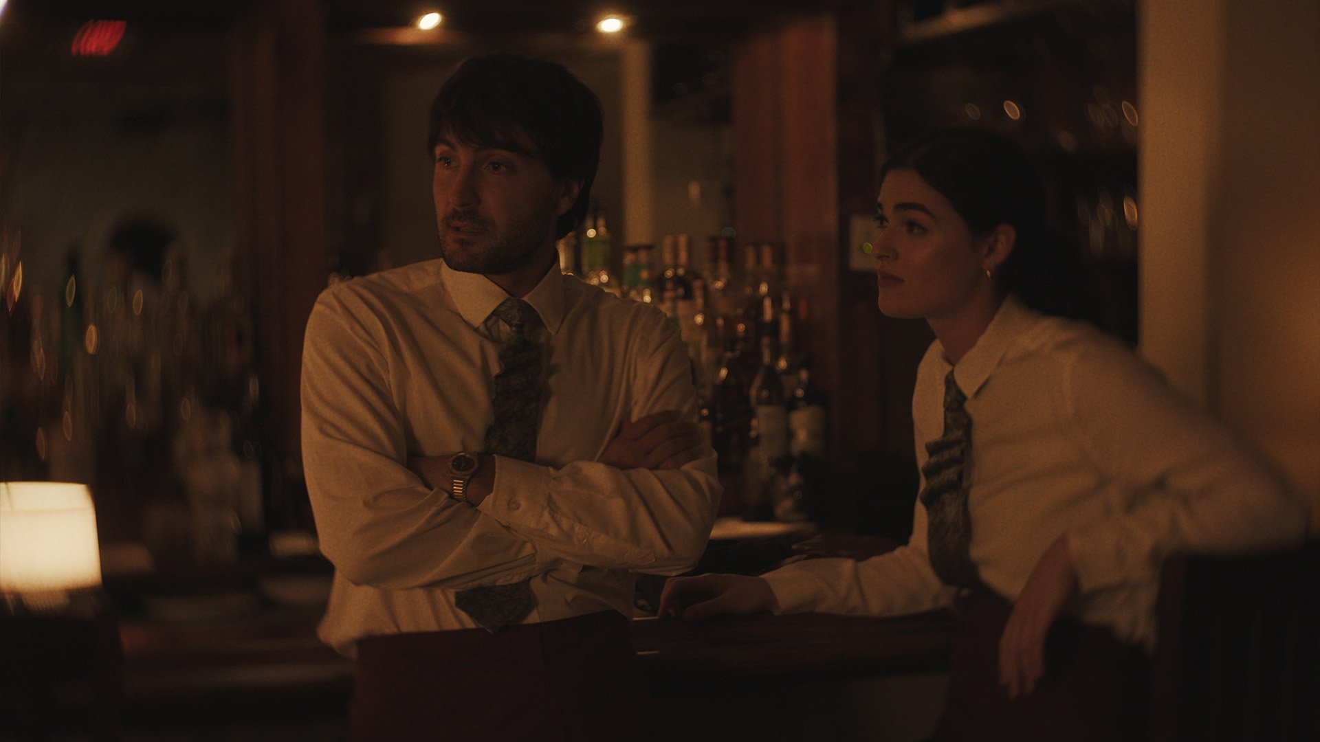 The Old Man at the Bar Background