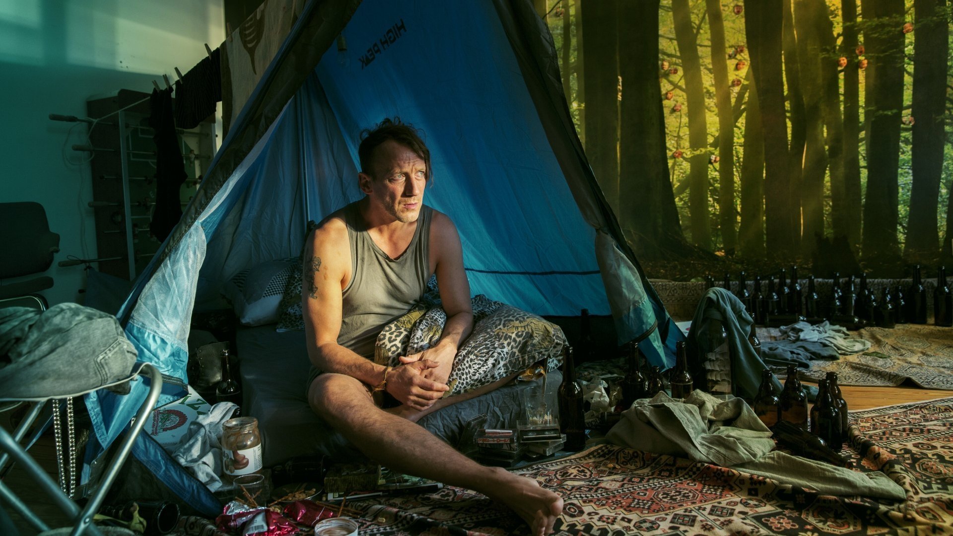 Happy Burnout Background