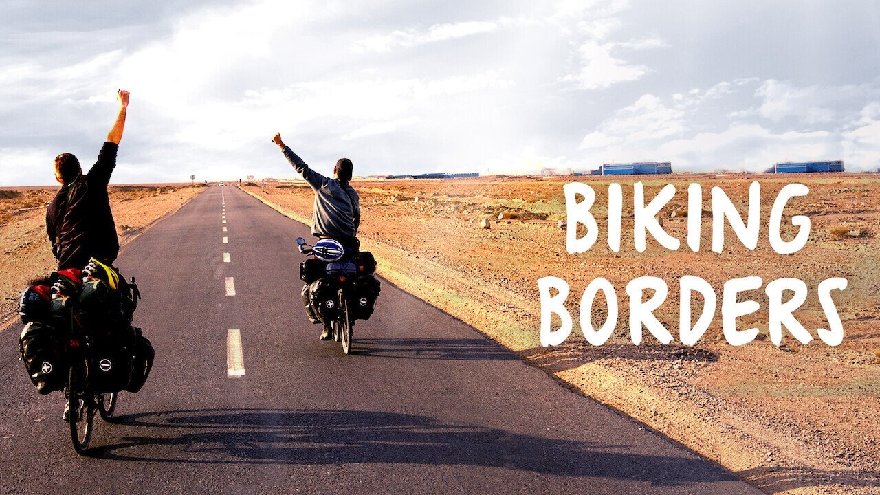 Biking Borders Background