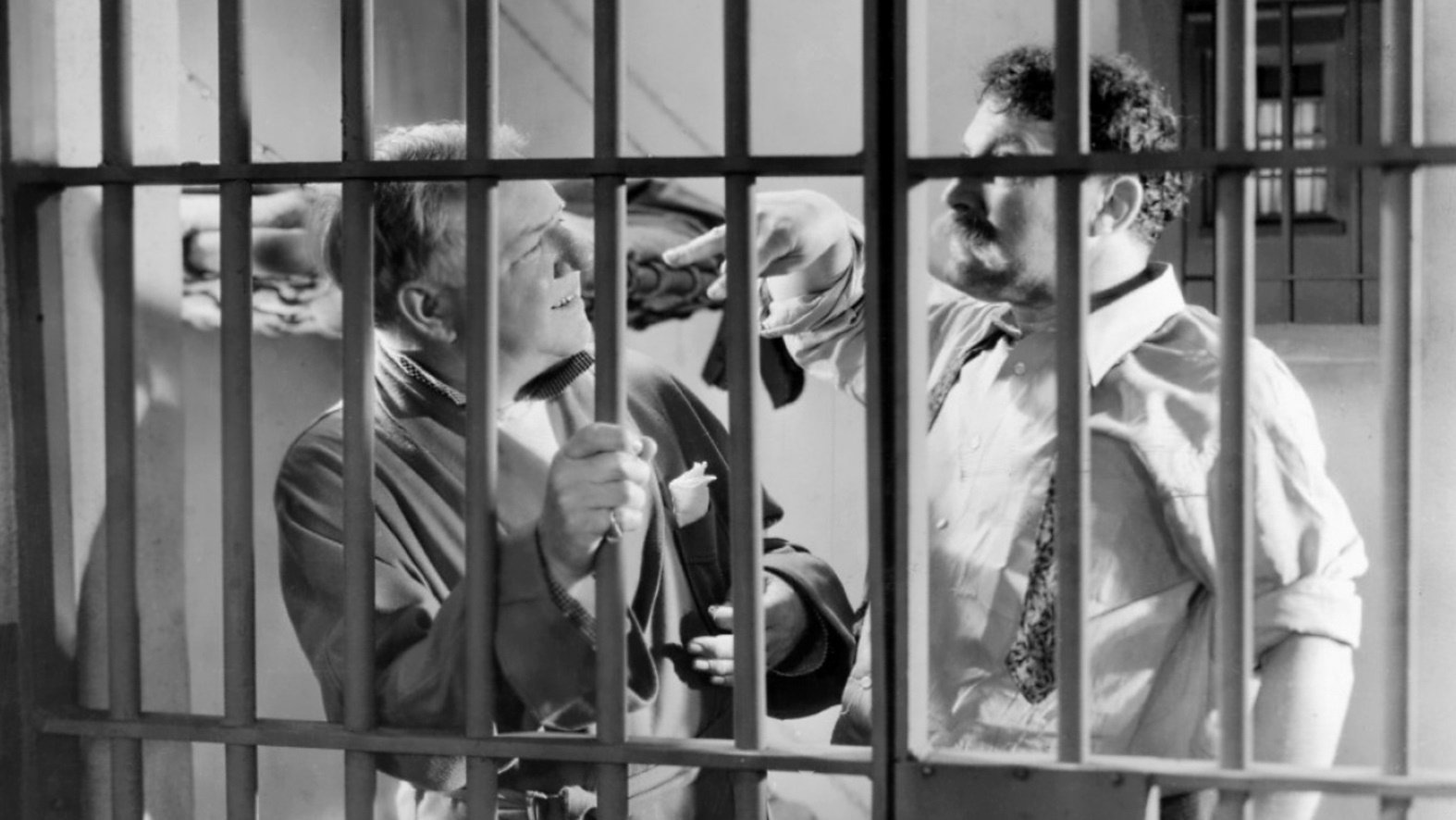 Man on the Flying Trapeze Background