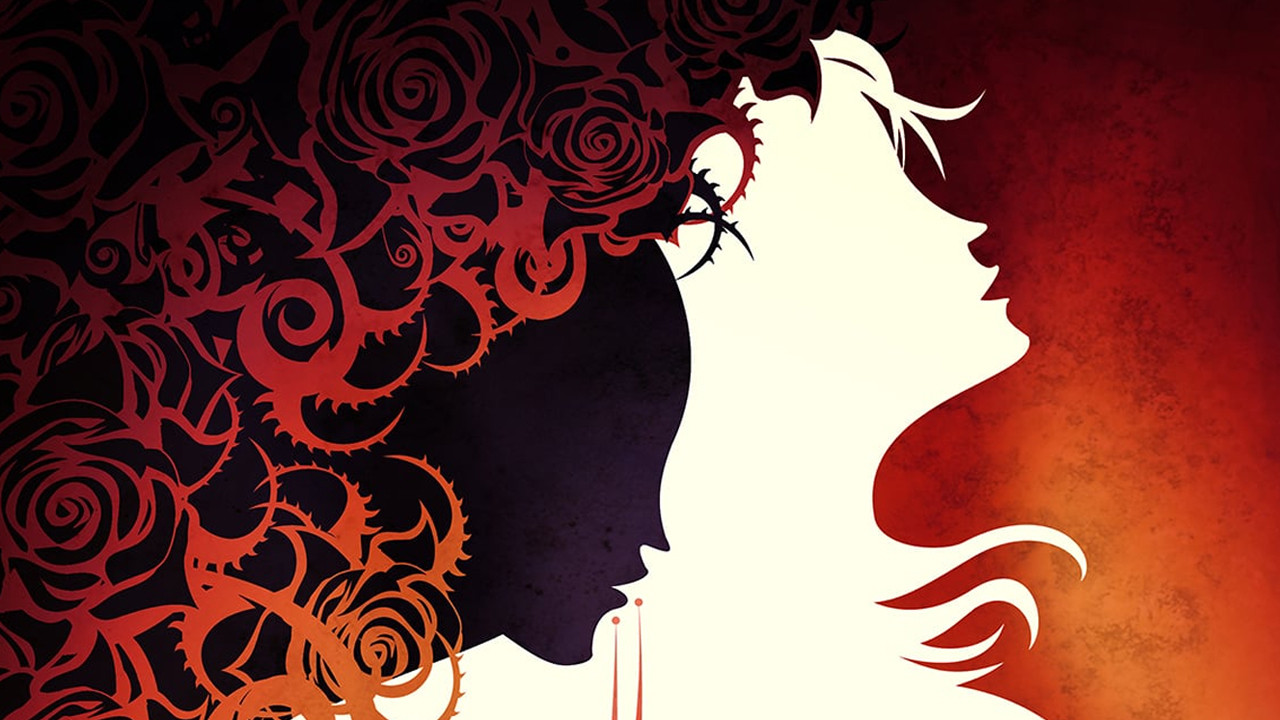 With A Kiss I Die Background