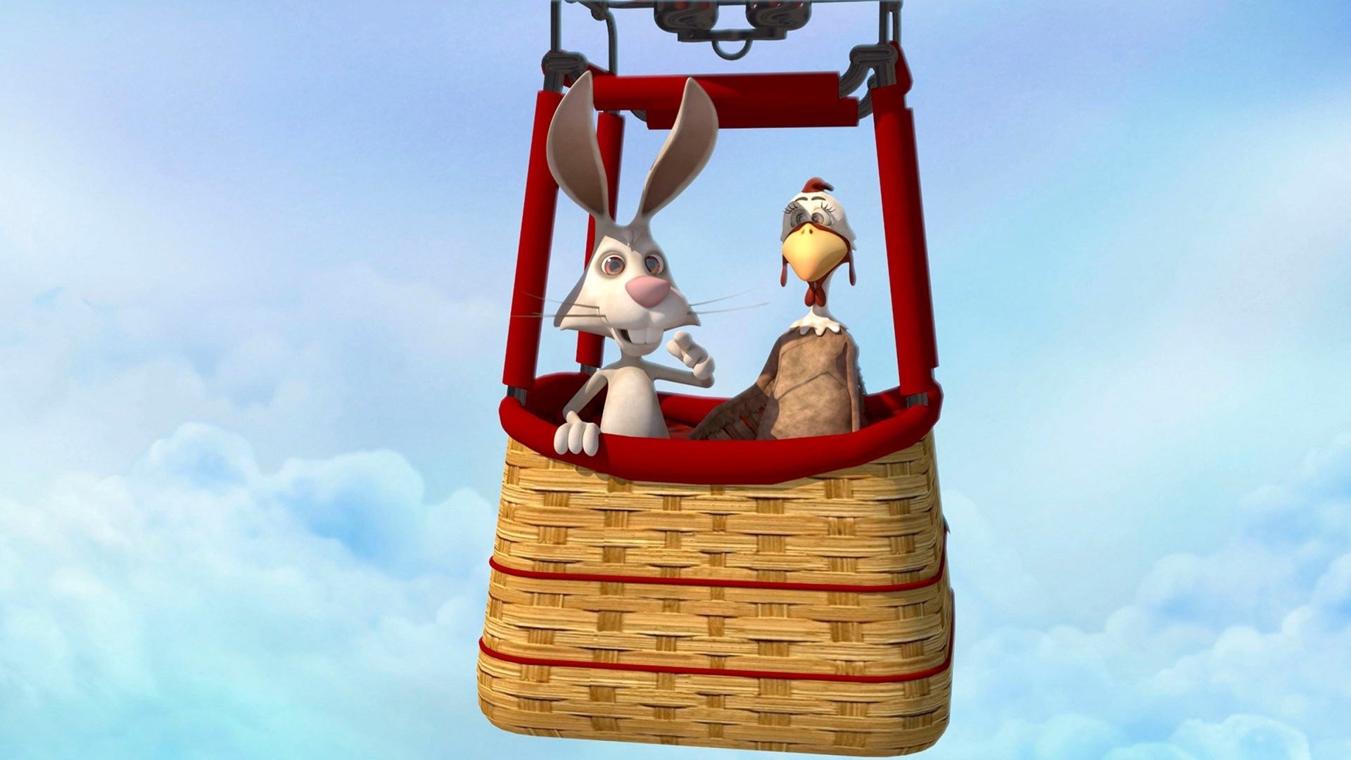 Easter Bunny Adventure Background