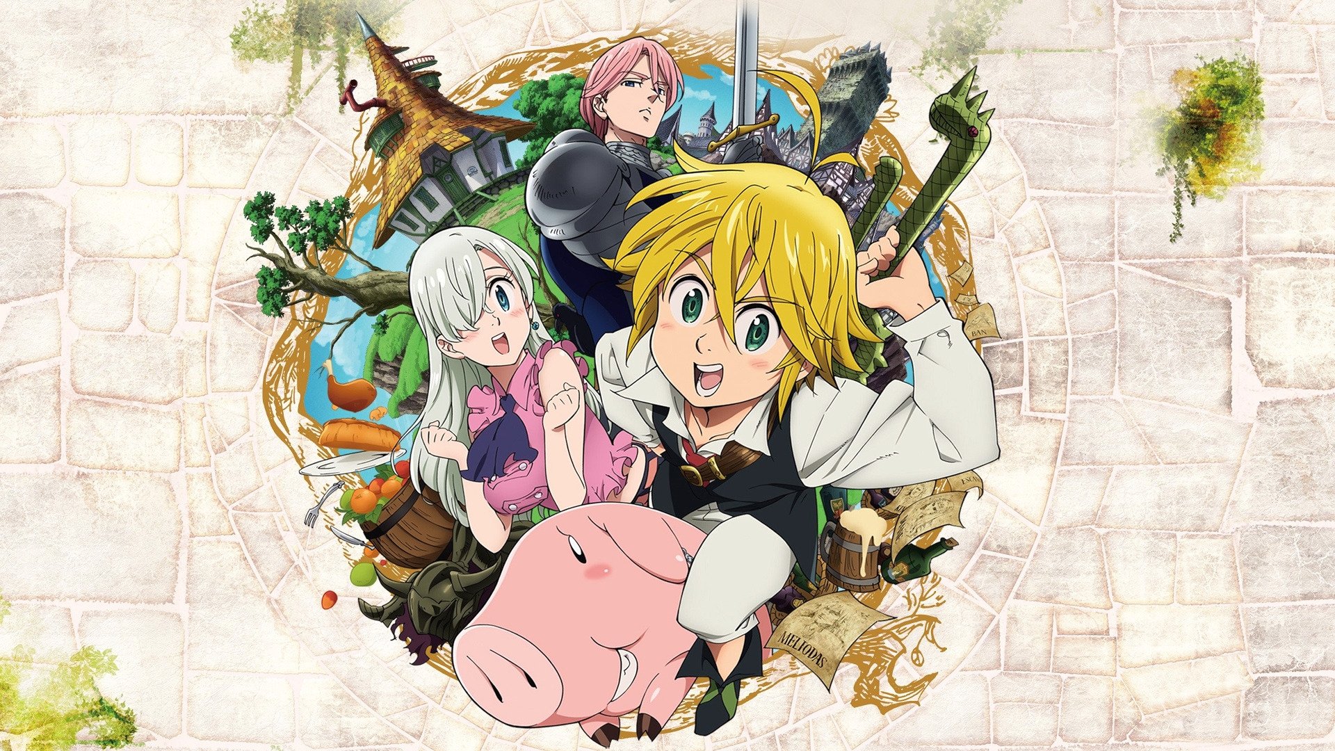 The Seven Deadly Sins Background