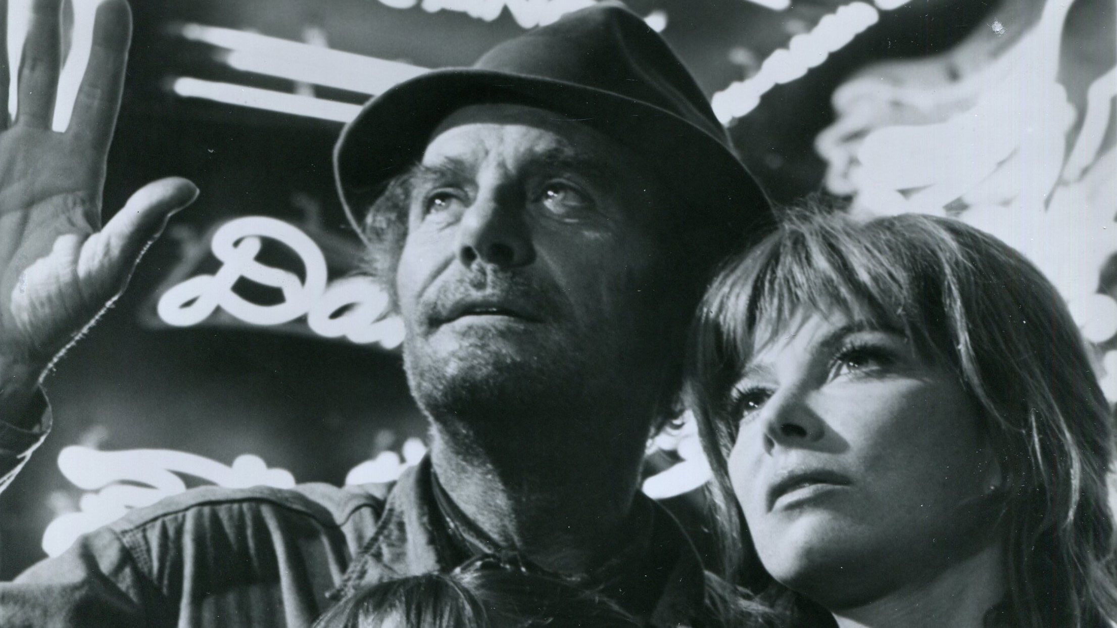 The Neon Ceiling Background