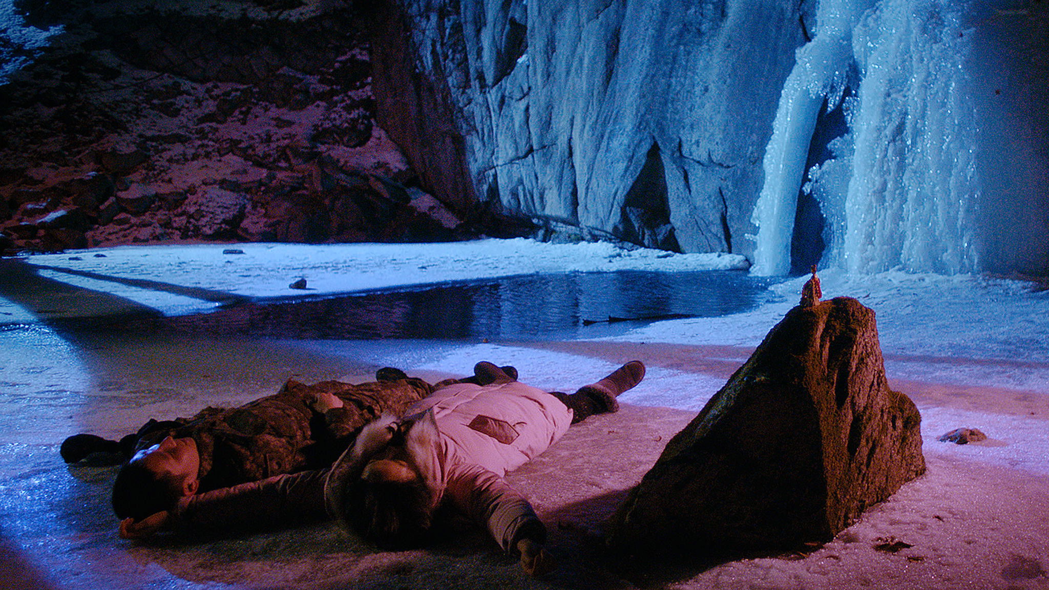 Winter's Night Background