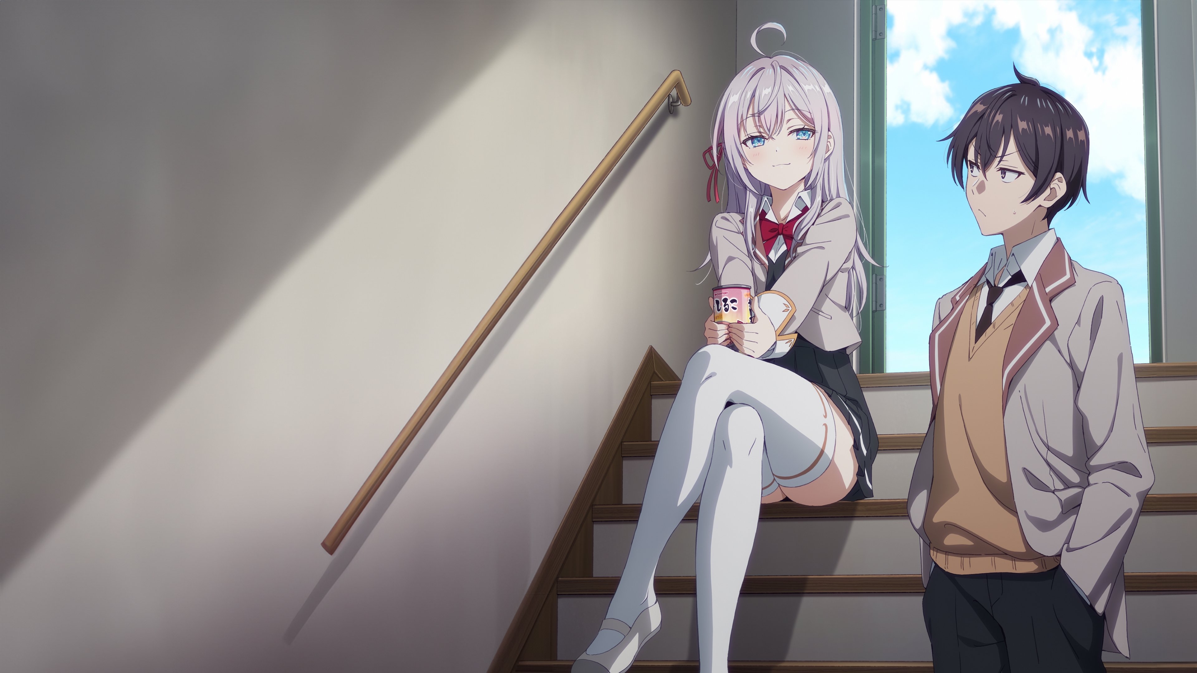 Alya Sometimes Hides Her Feelings in Russian Background