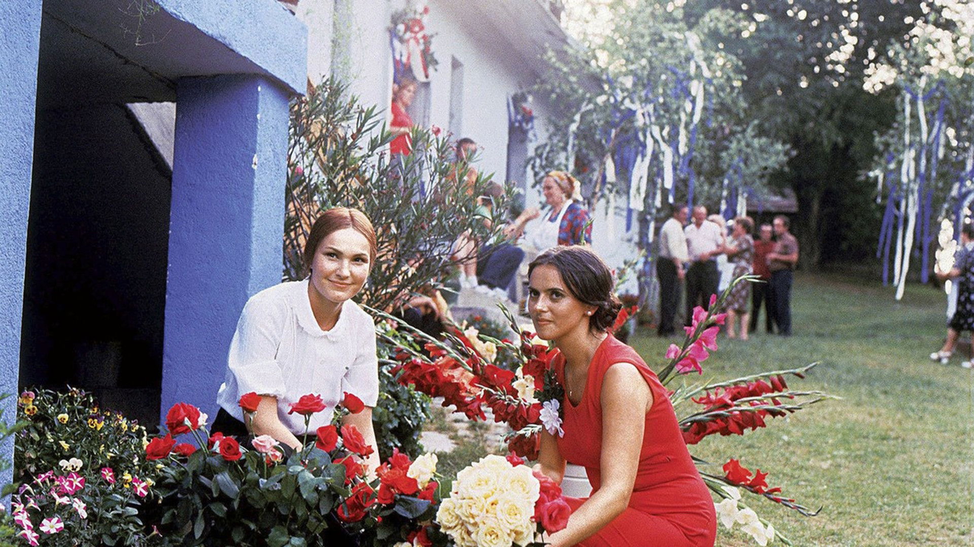 She Kept Asking for the Moon Background