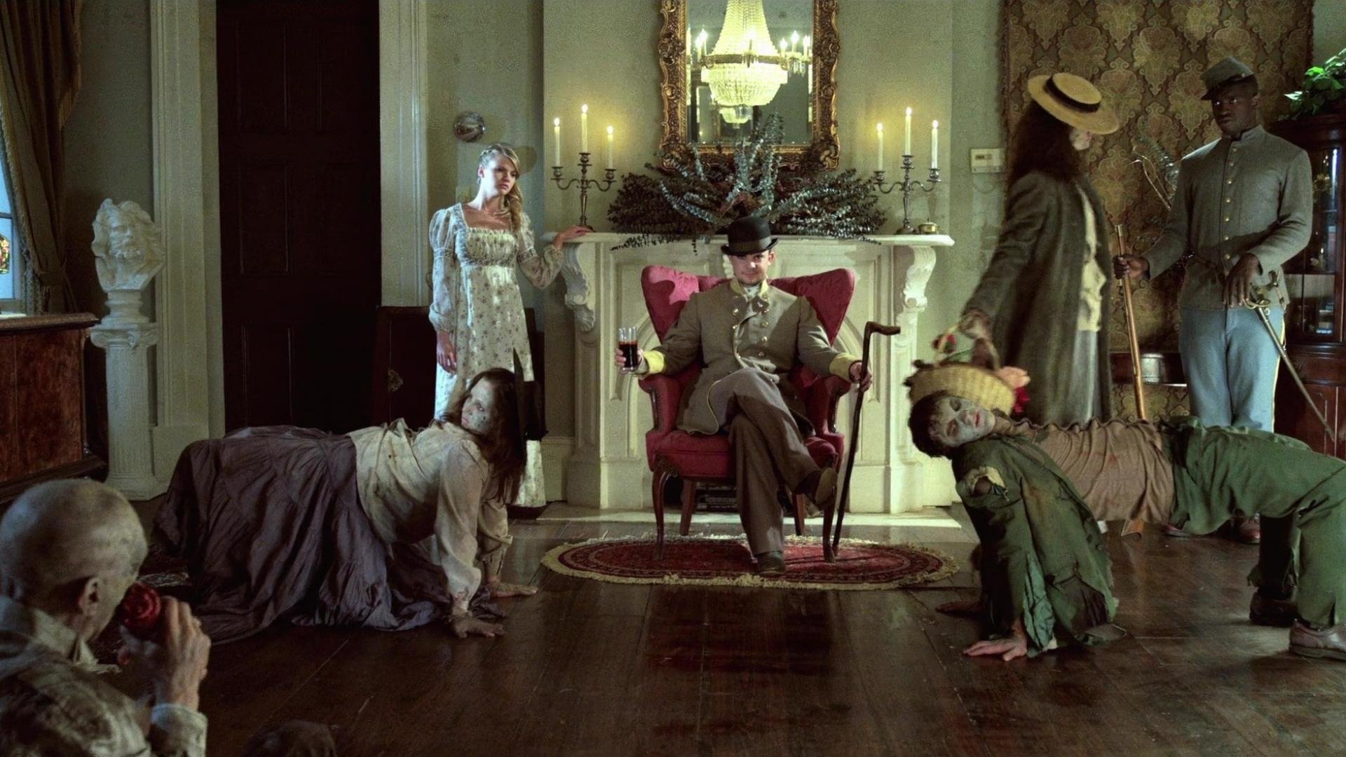 Zombie Hamlet Background