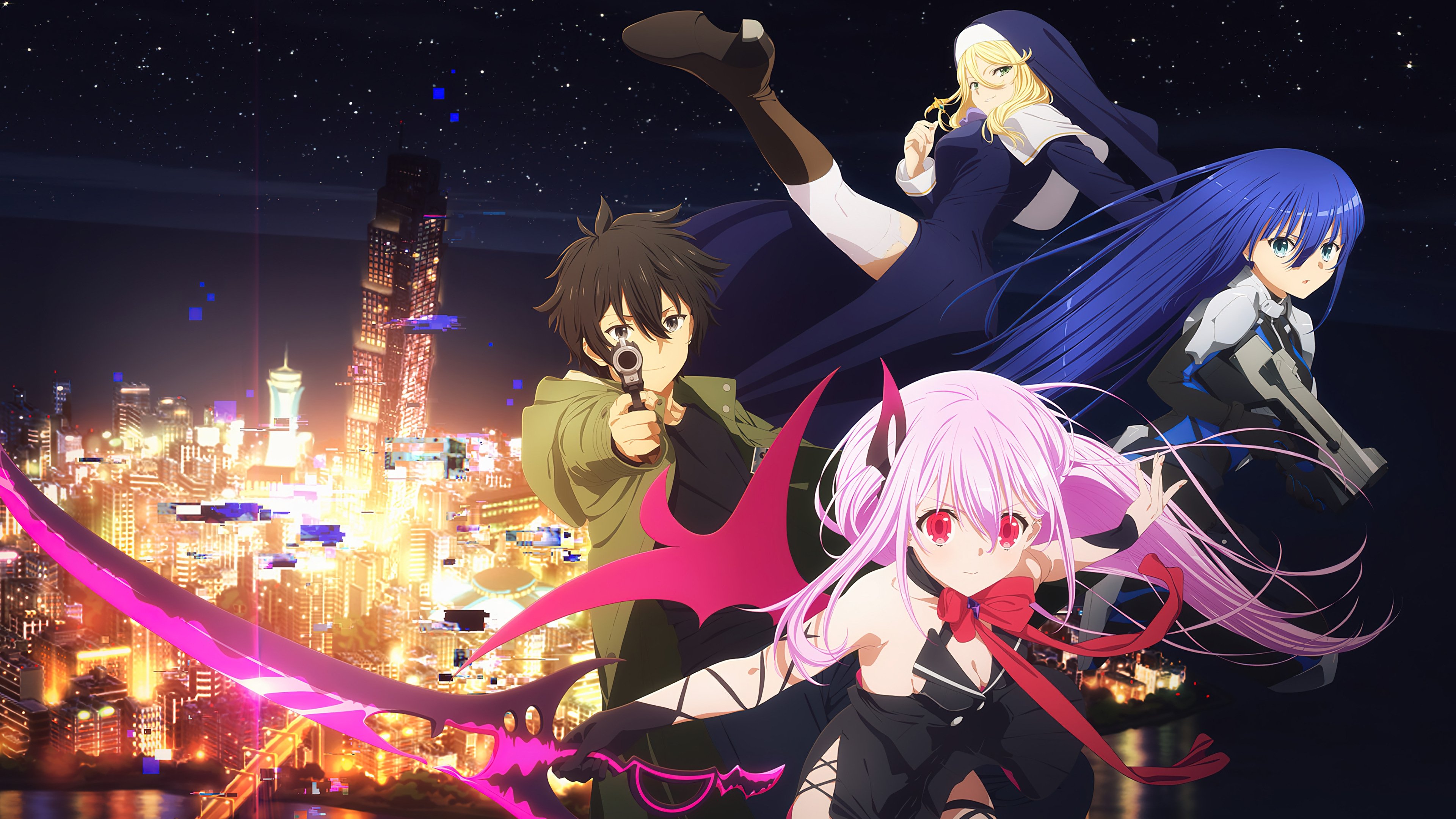 Engage Kiss Background