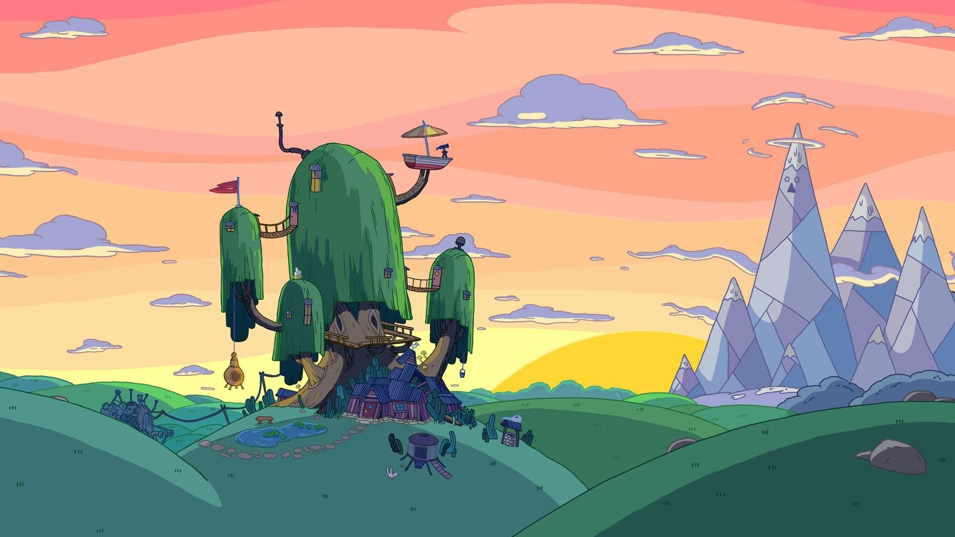 Adventure Time Background