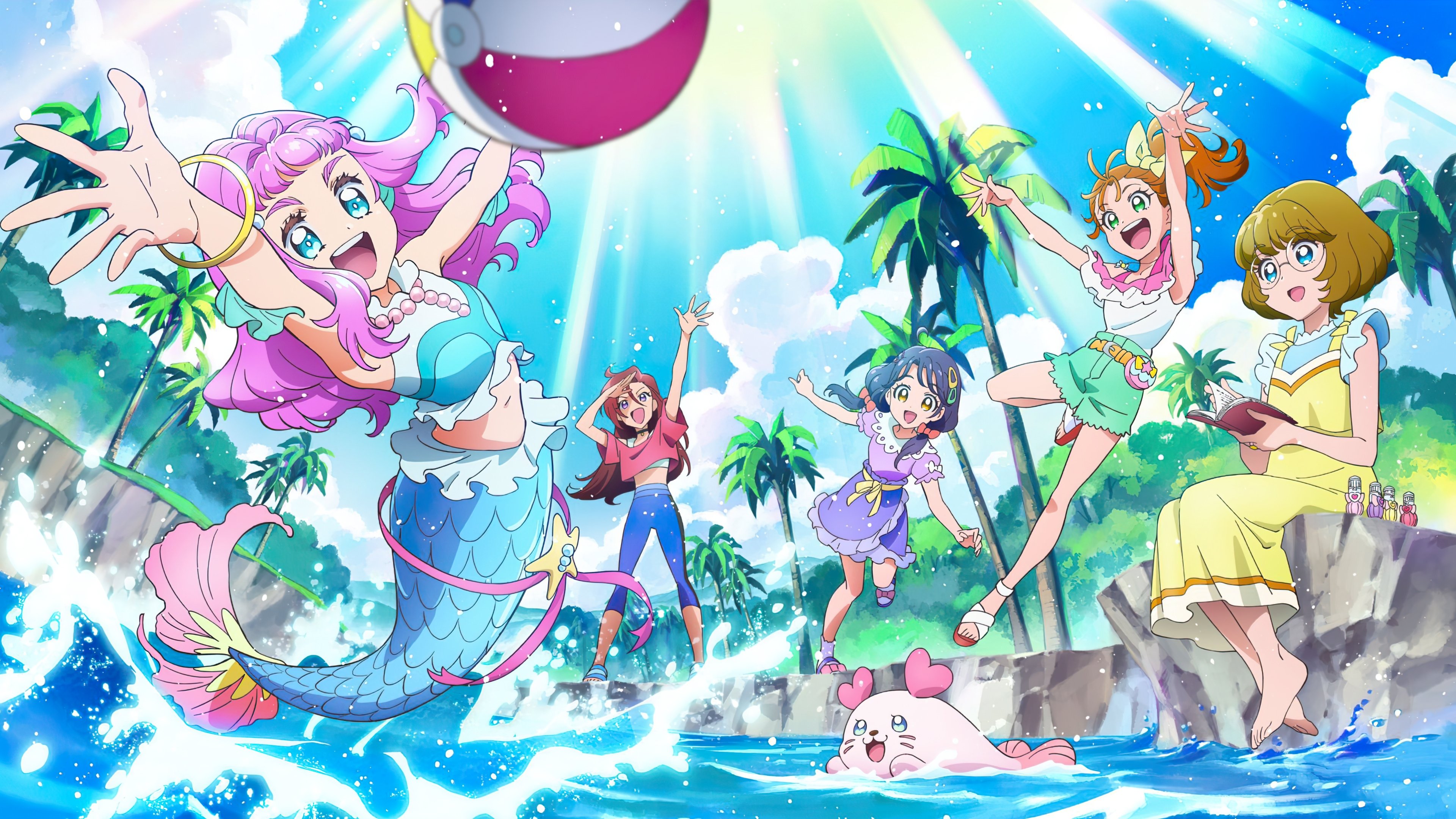 Tropical-Rouge! Precure Background