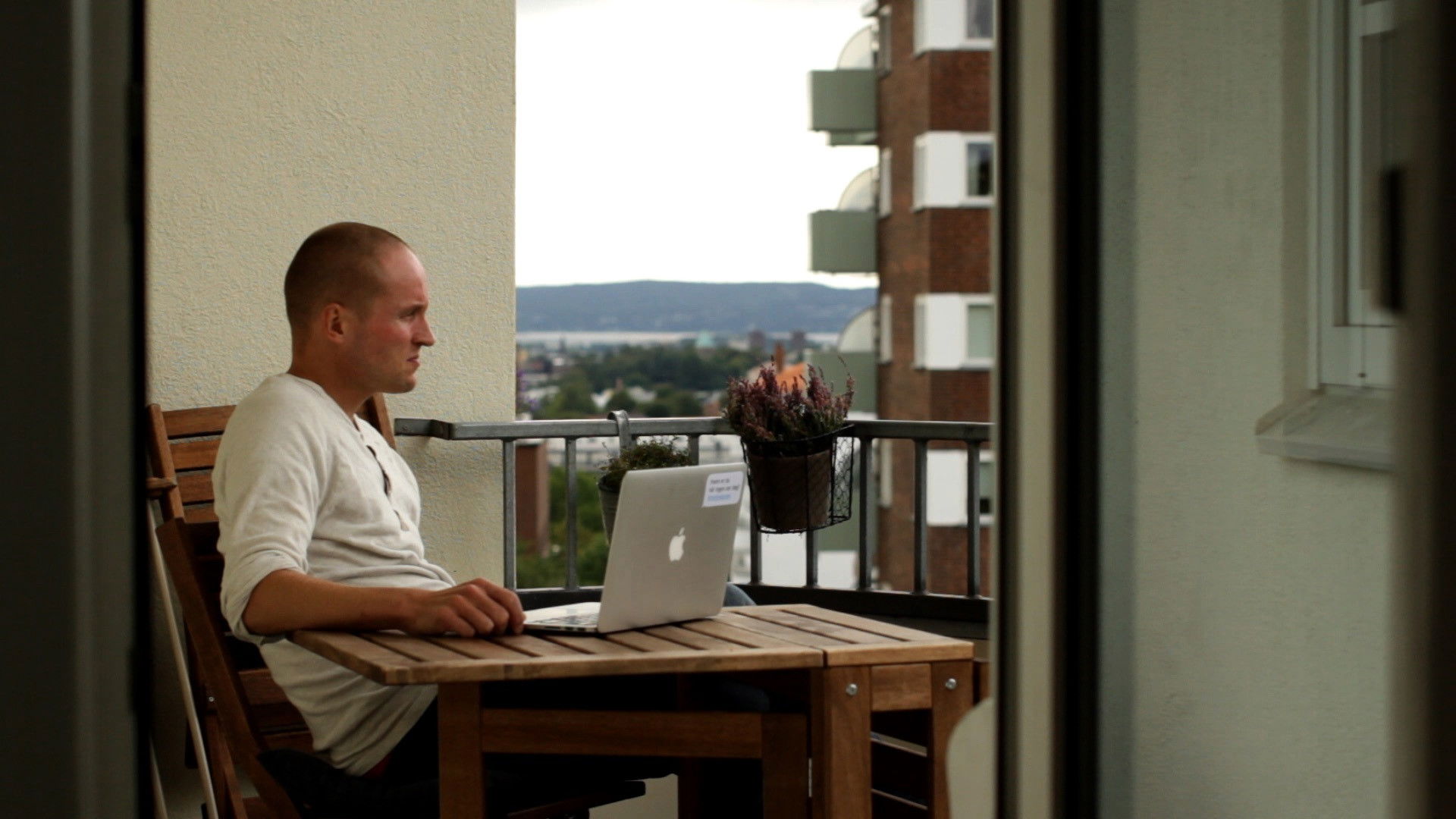 From the Balcony Background