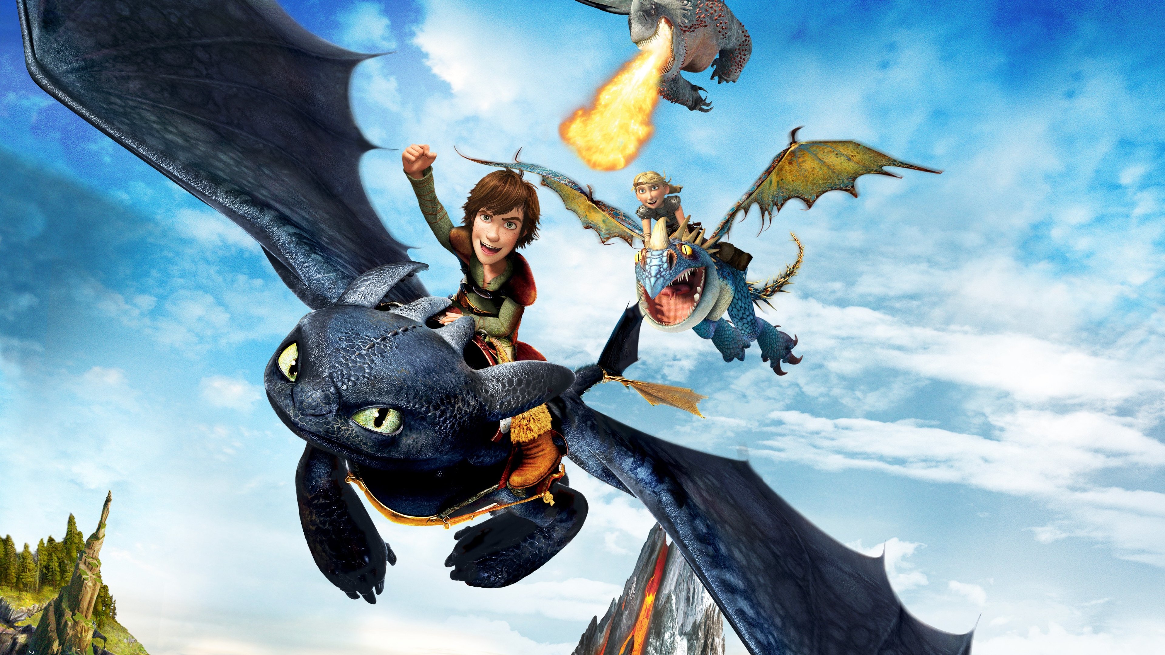 How to Train Your Dragon Background