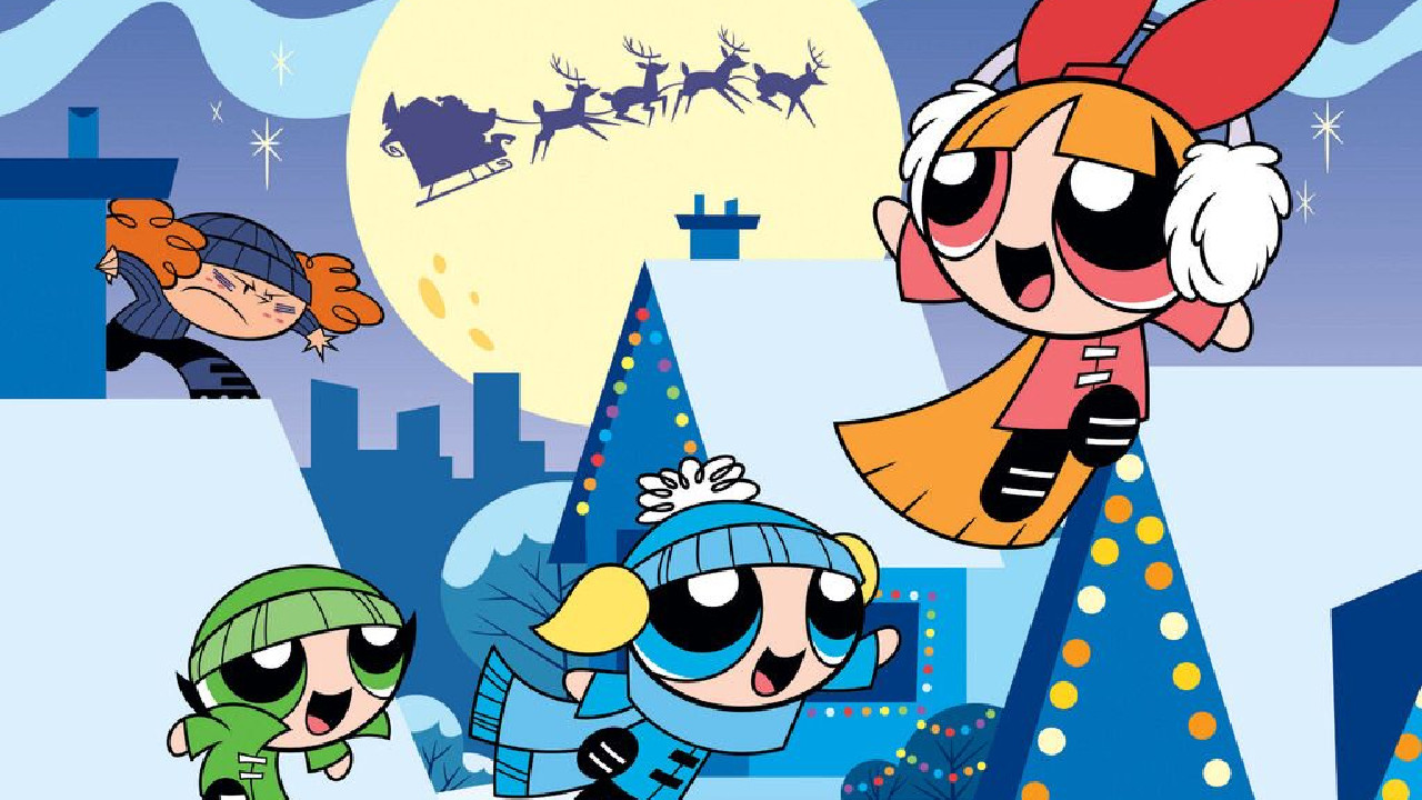 The Powerpuff Girls: 'Twas the Fight Before Christmas Background