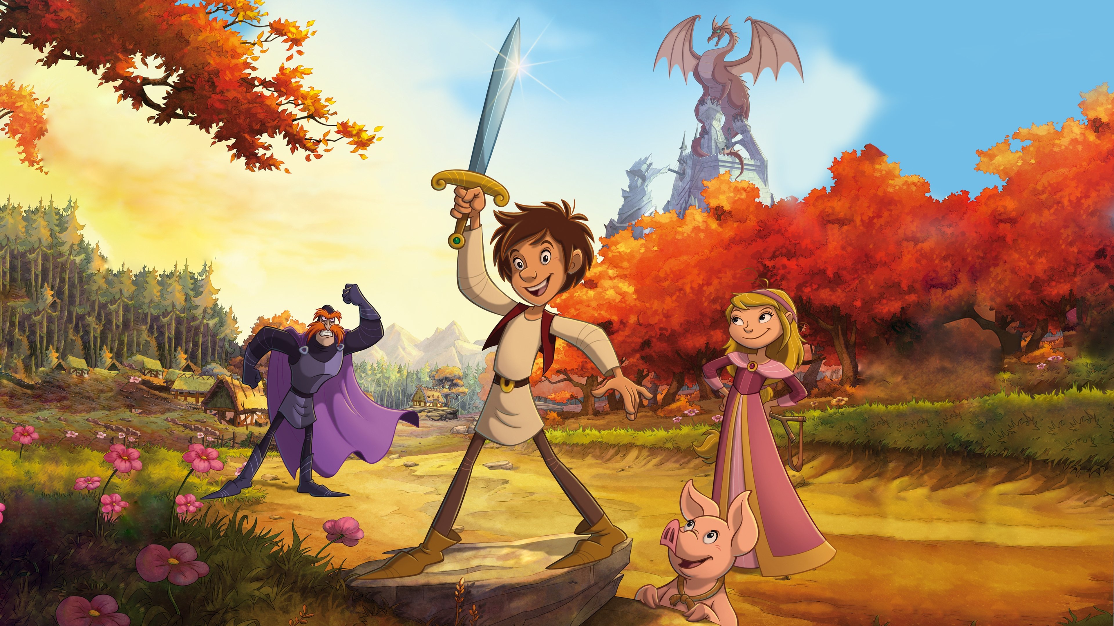 Trenk, the Little Knight Background