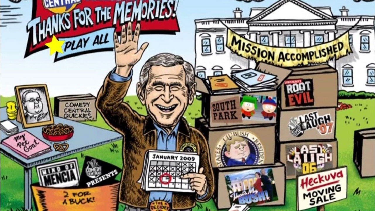 Comedy Central Salutes George W. Bush Background