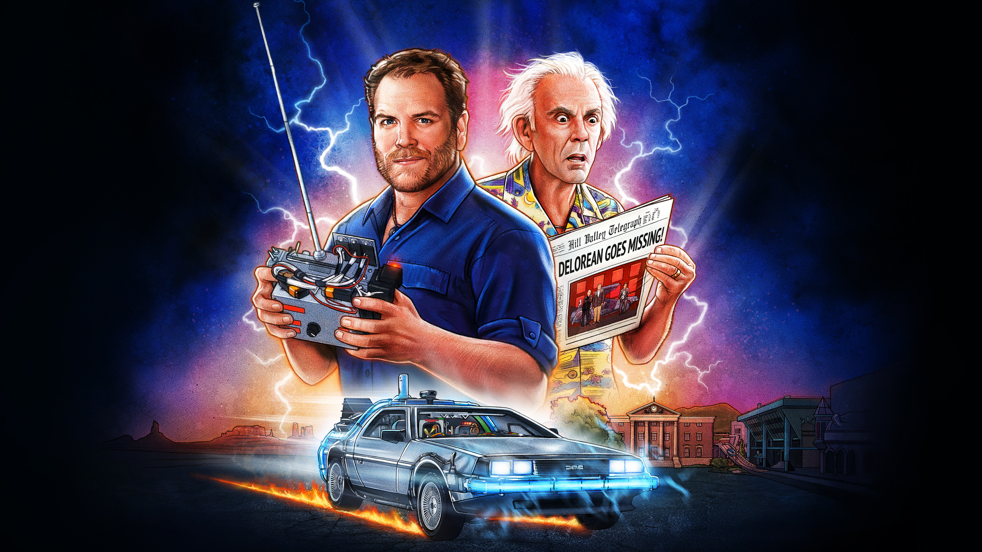 Expedition: Back To The Future Background