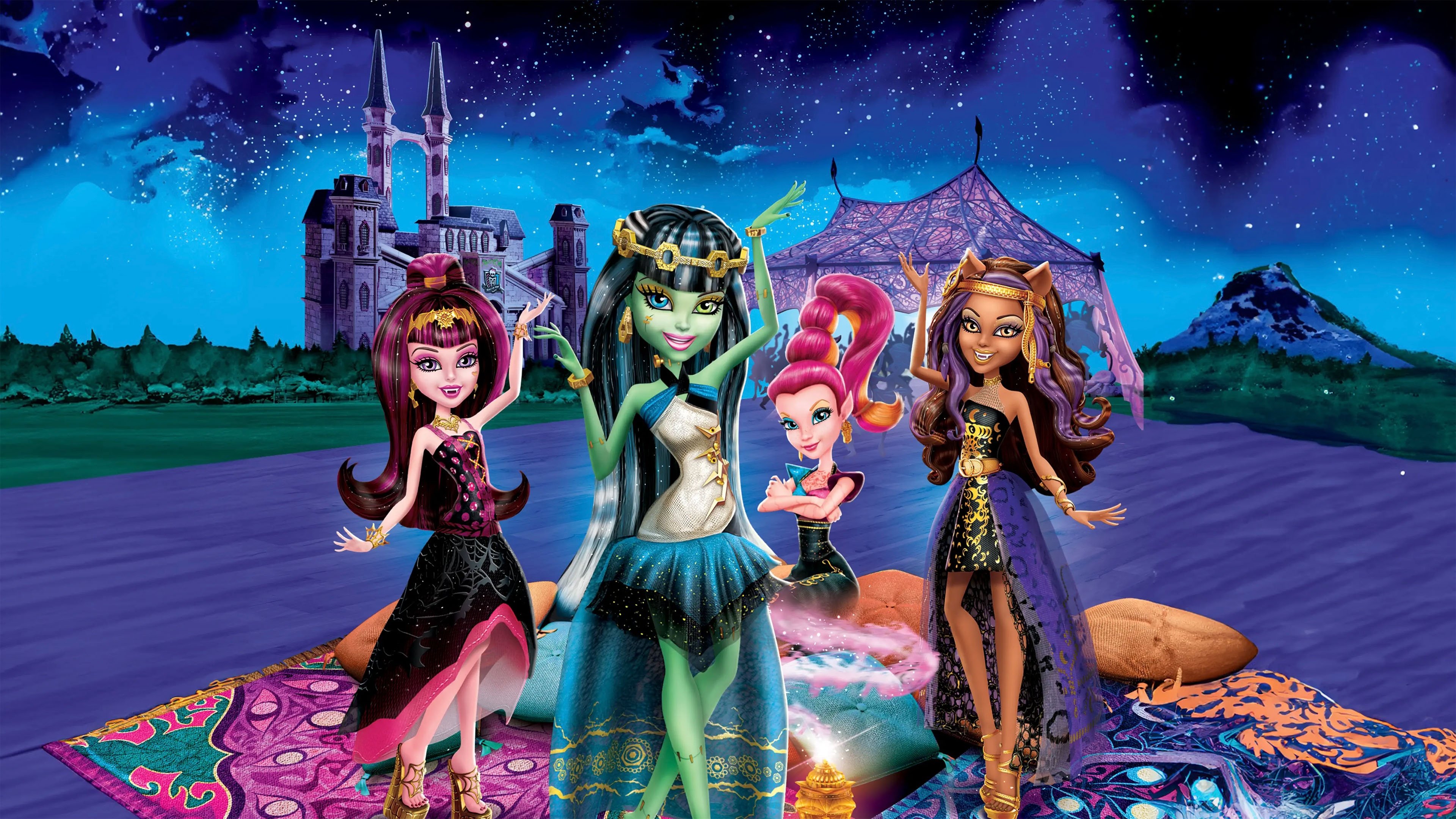 Monster High: 13 Wishes Background
