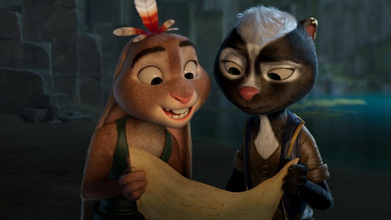 Chickenhare and the Hamster of Darkness Background