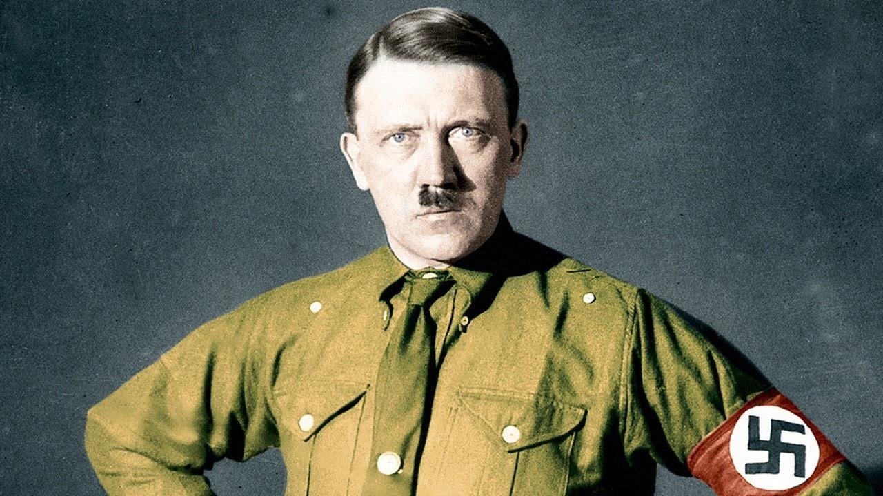 Hitler in Colour Background