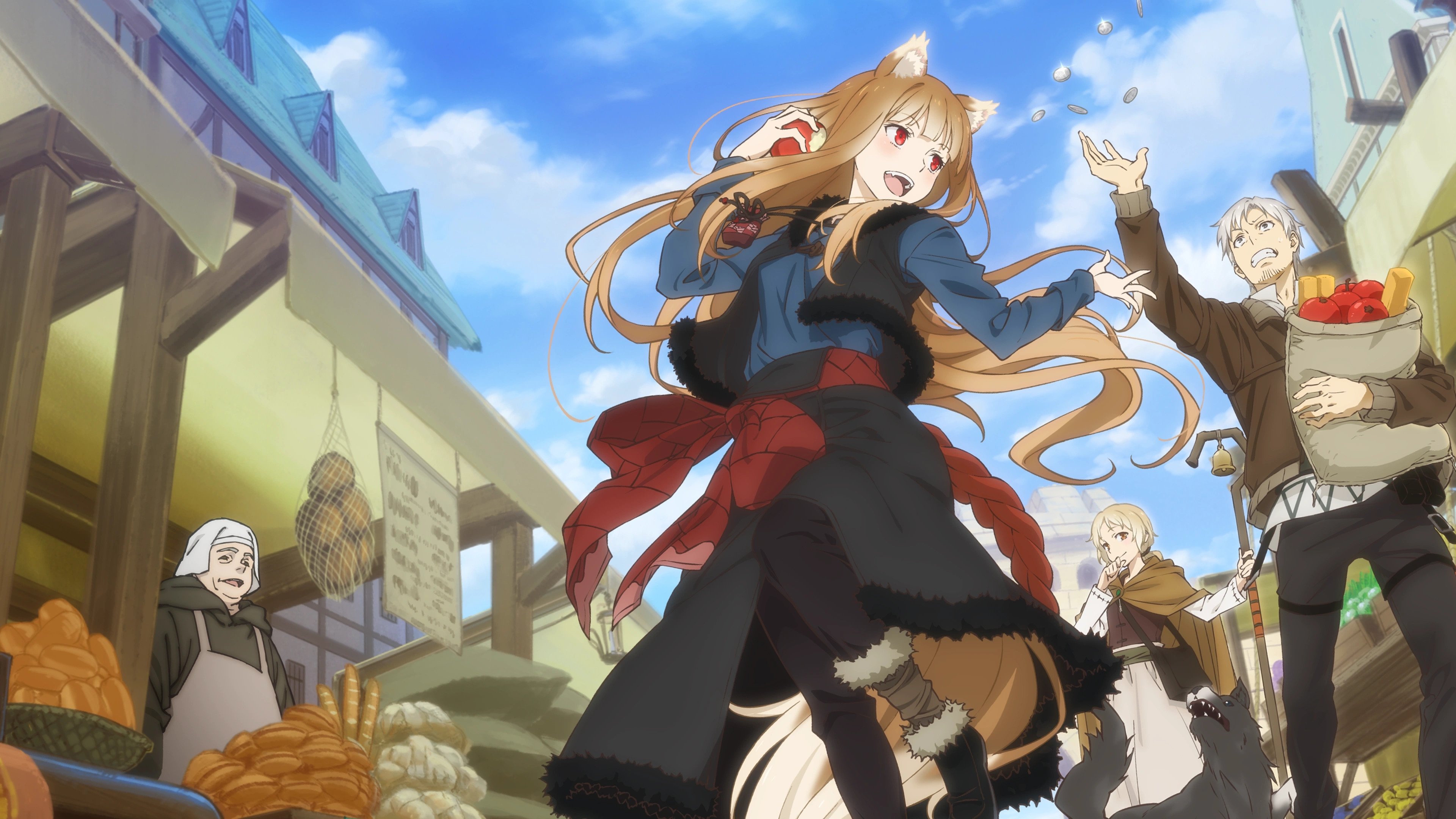 Spice and Wolf: MERCHANT MEETS THE WISE WOLF Background