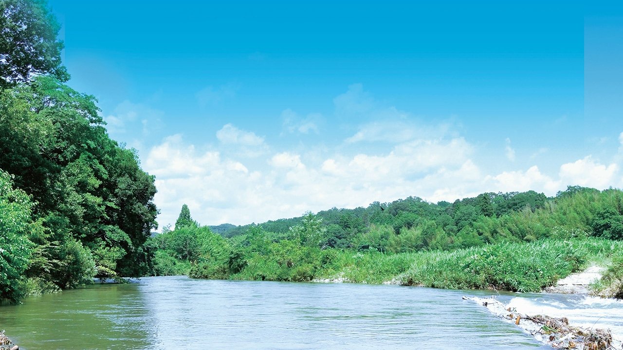 Our Summer ~River Side Family~ Background