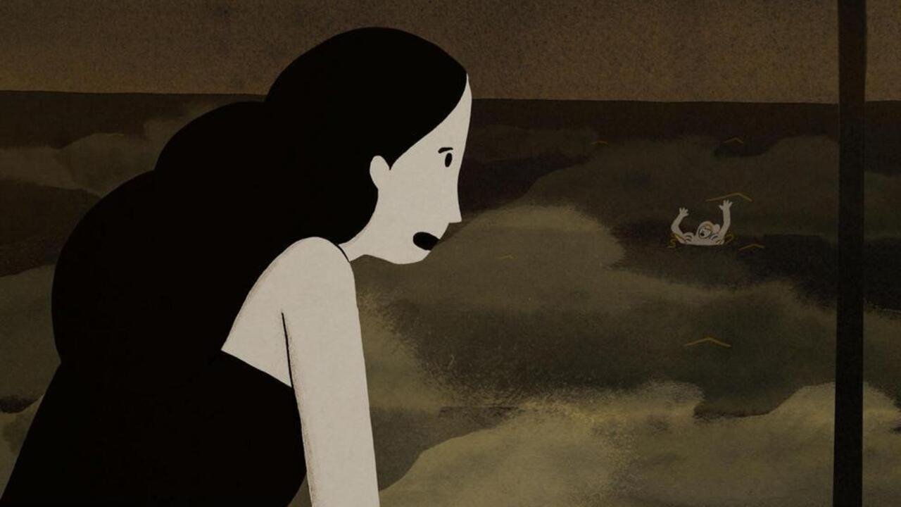 Beach Flags Background