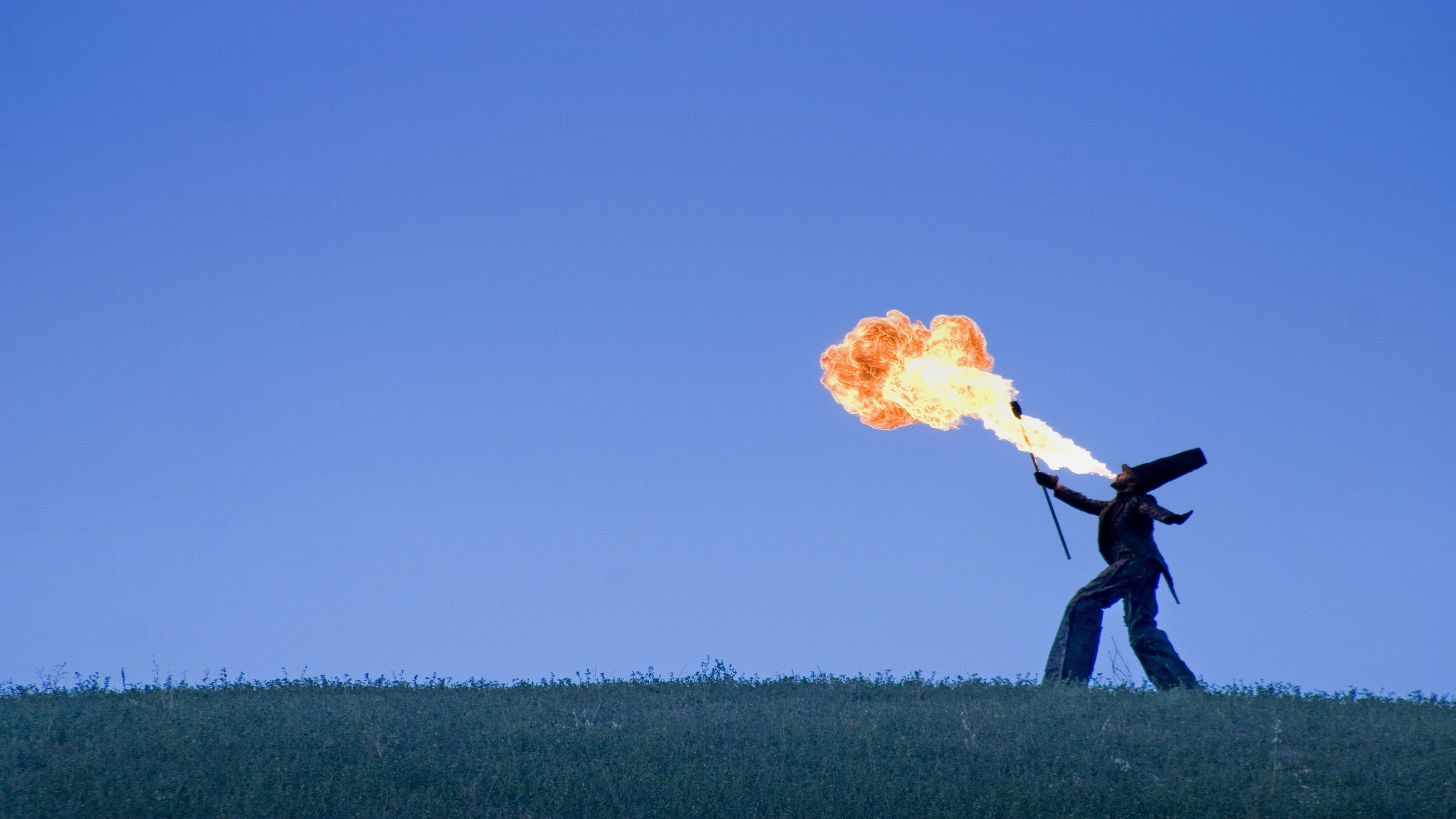 The Thin Match Man Background