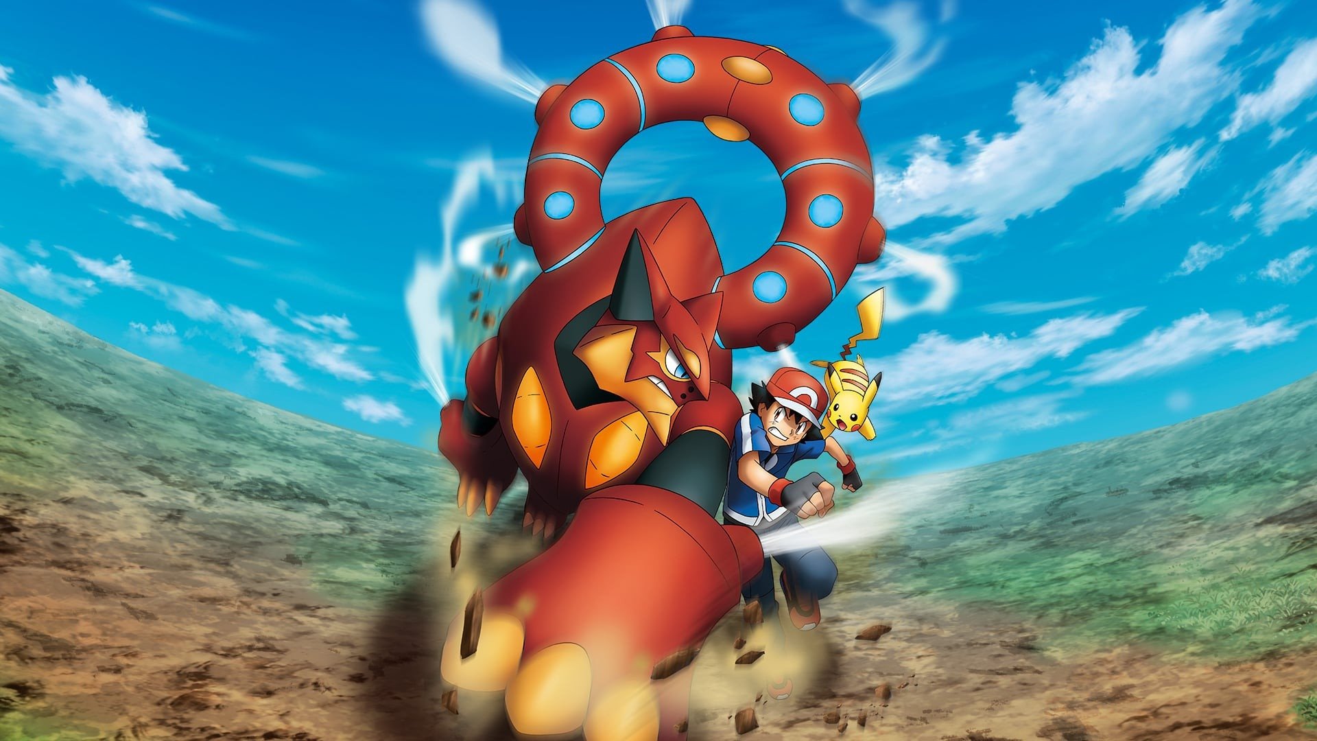 Pokémon the Movie: Volcanion and the Mechanical Marvel Background