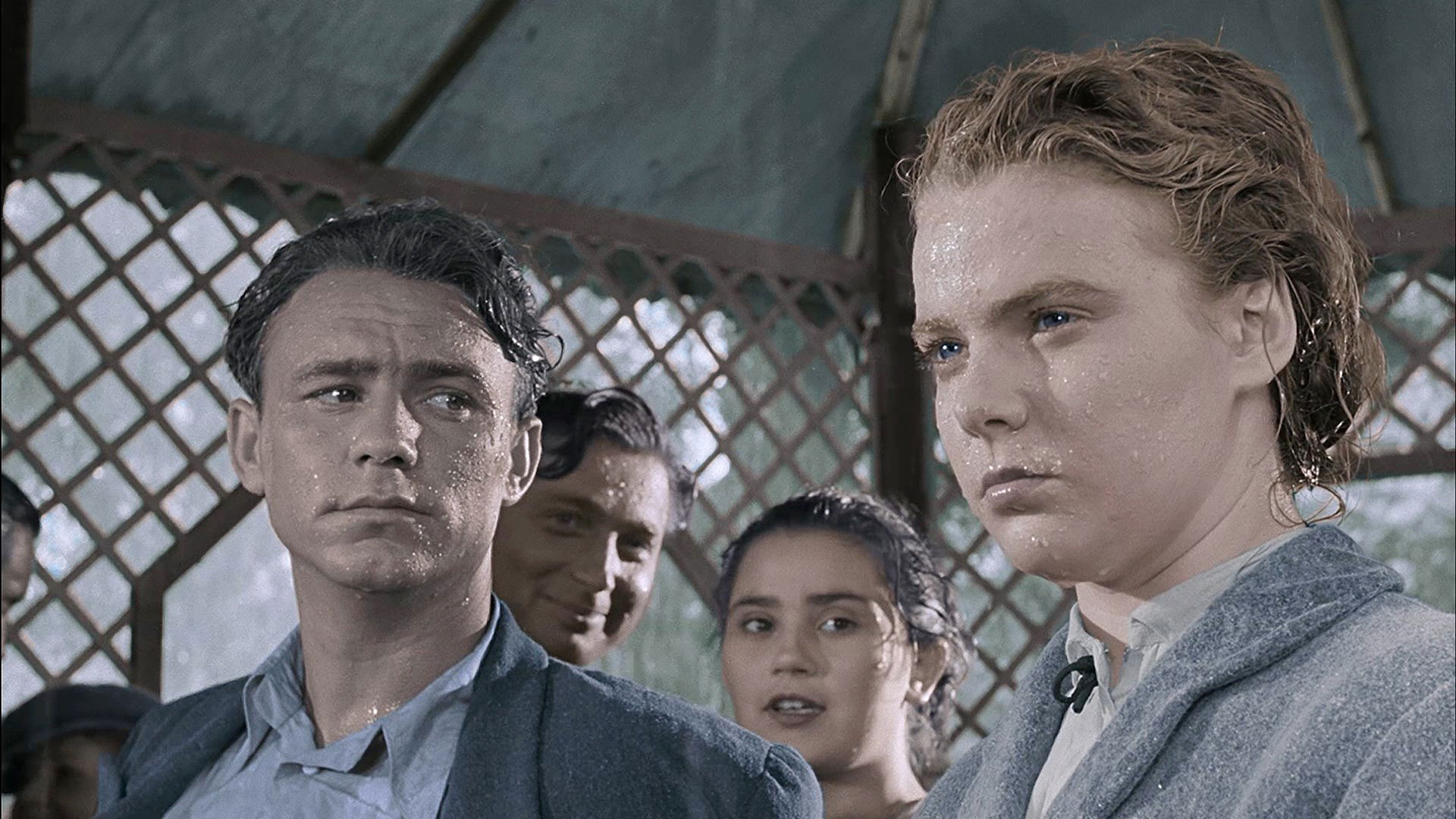 Spring on Zarechnaya Street Background