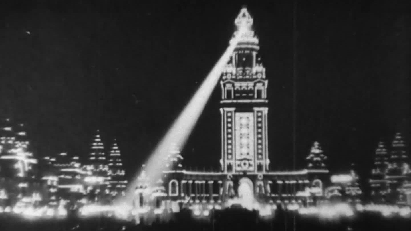 Pan-American Exposition by Night Background