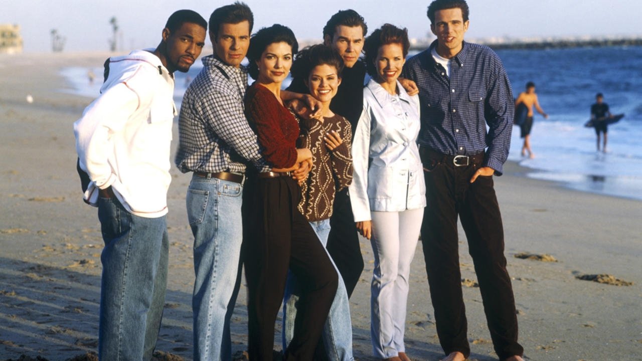 Sunset Beach Background