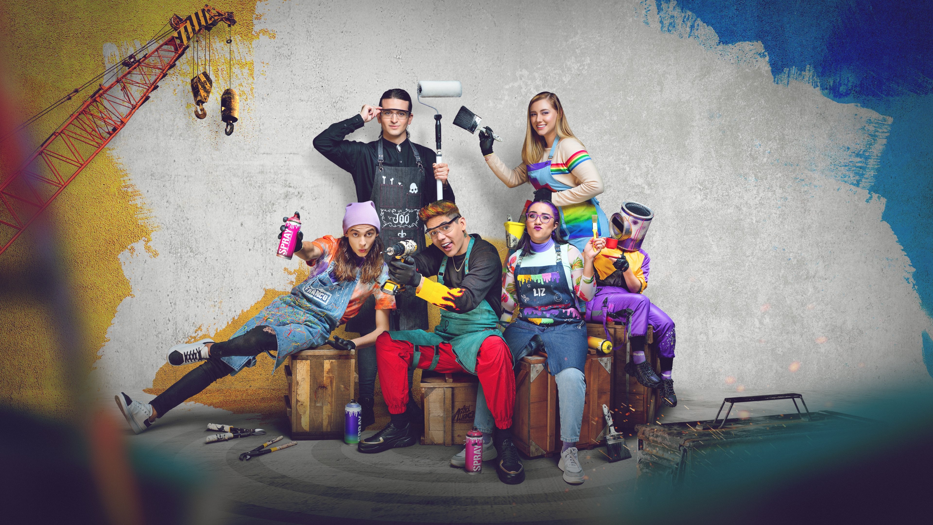 Art Attack: Modo desafío Background