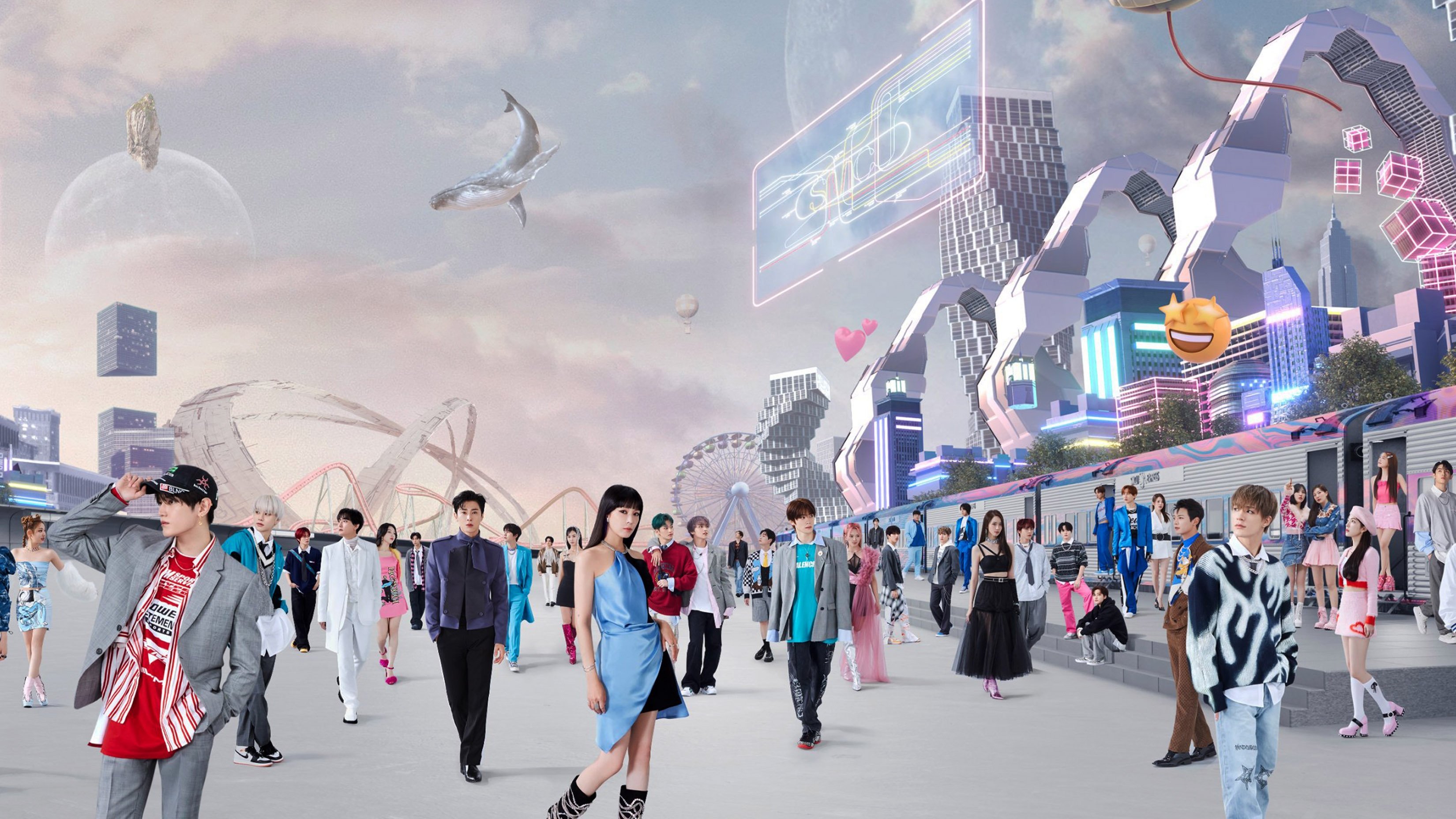 SMTOWN Live | 2022: SMCU EXPRESS @ KWANGYA Background