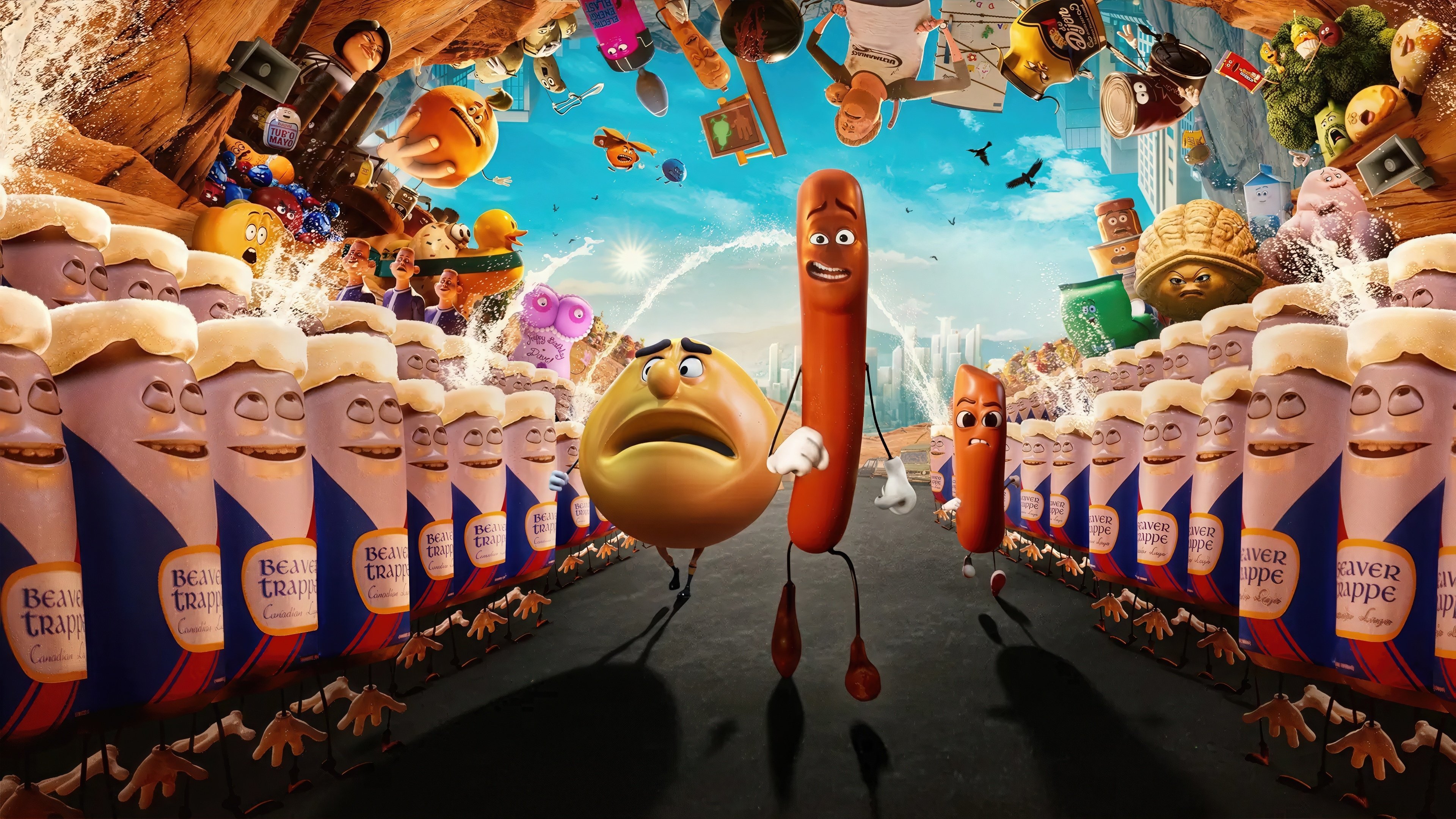 Sausage Party: Foodtopia Background