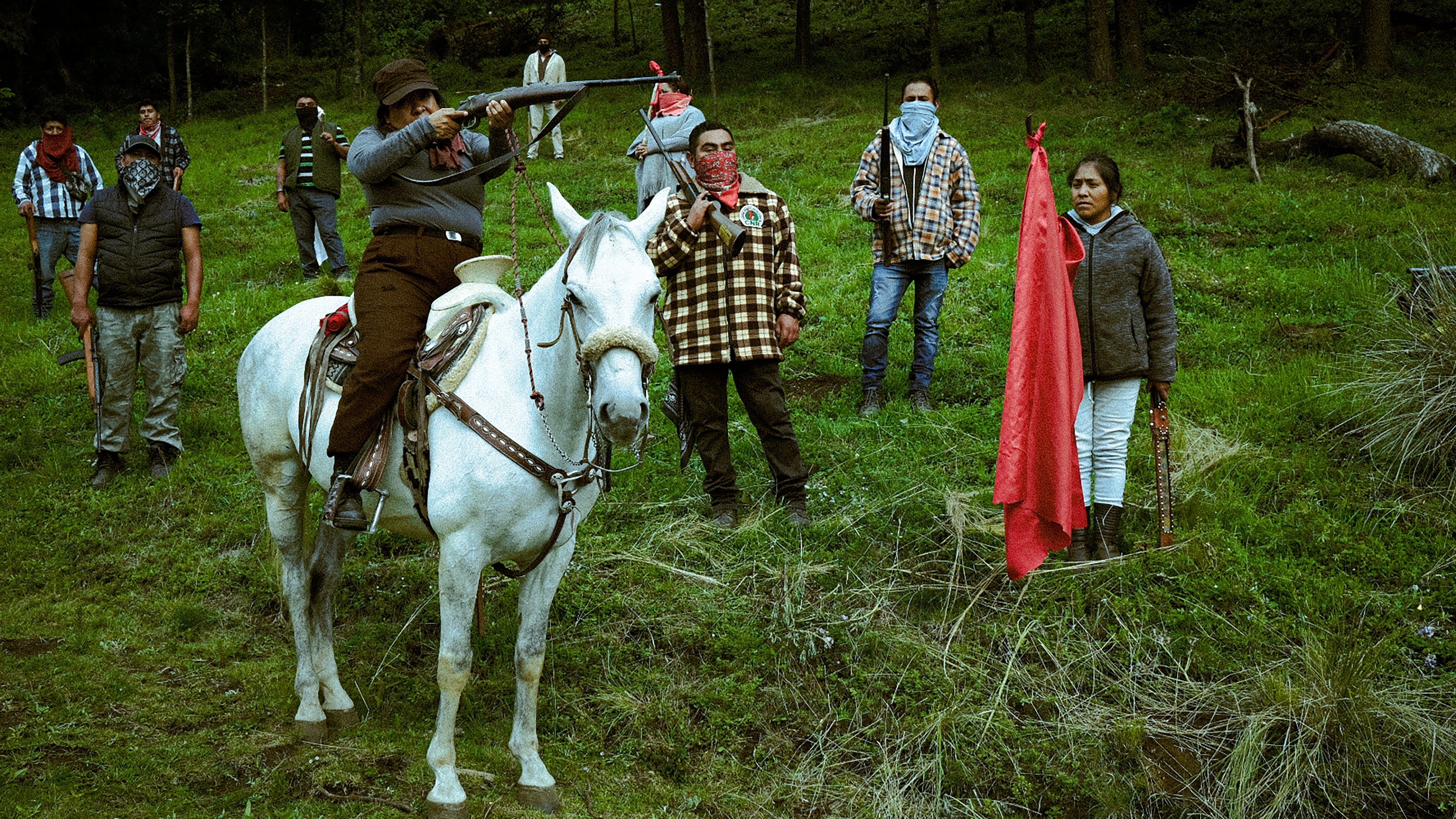 Una Película de Amor y Guerra Background