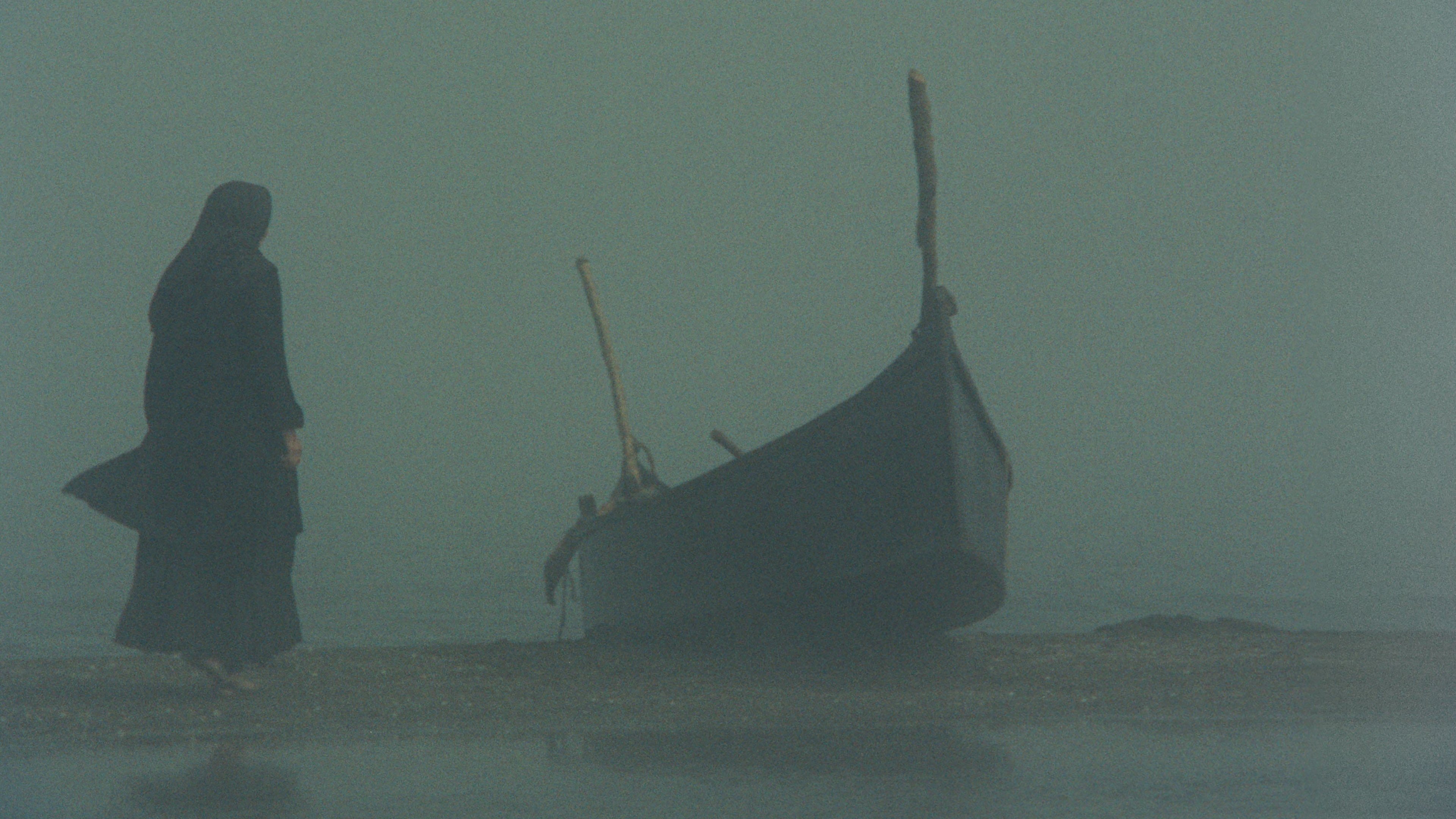 The Stranger and the Fog Background