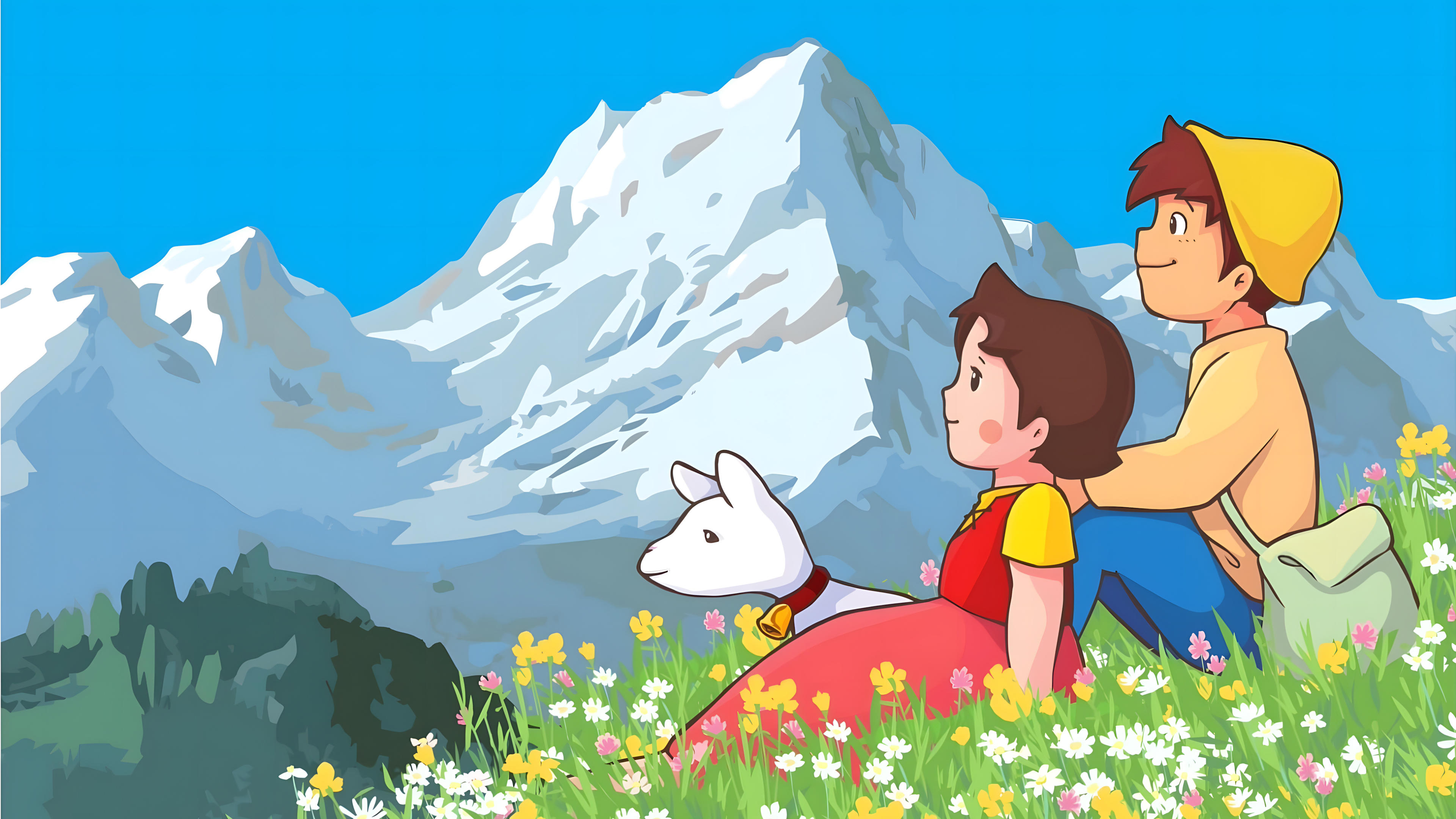 Heidi, Girl of the Alps Background