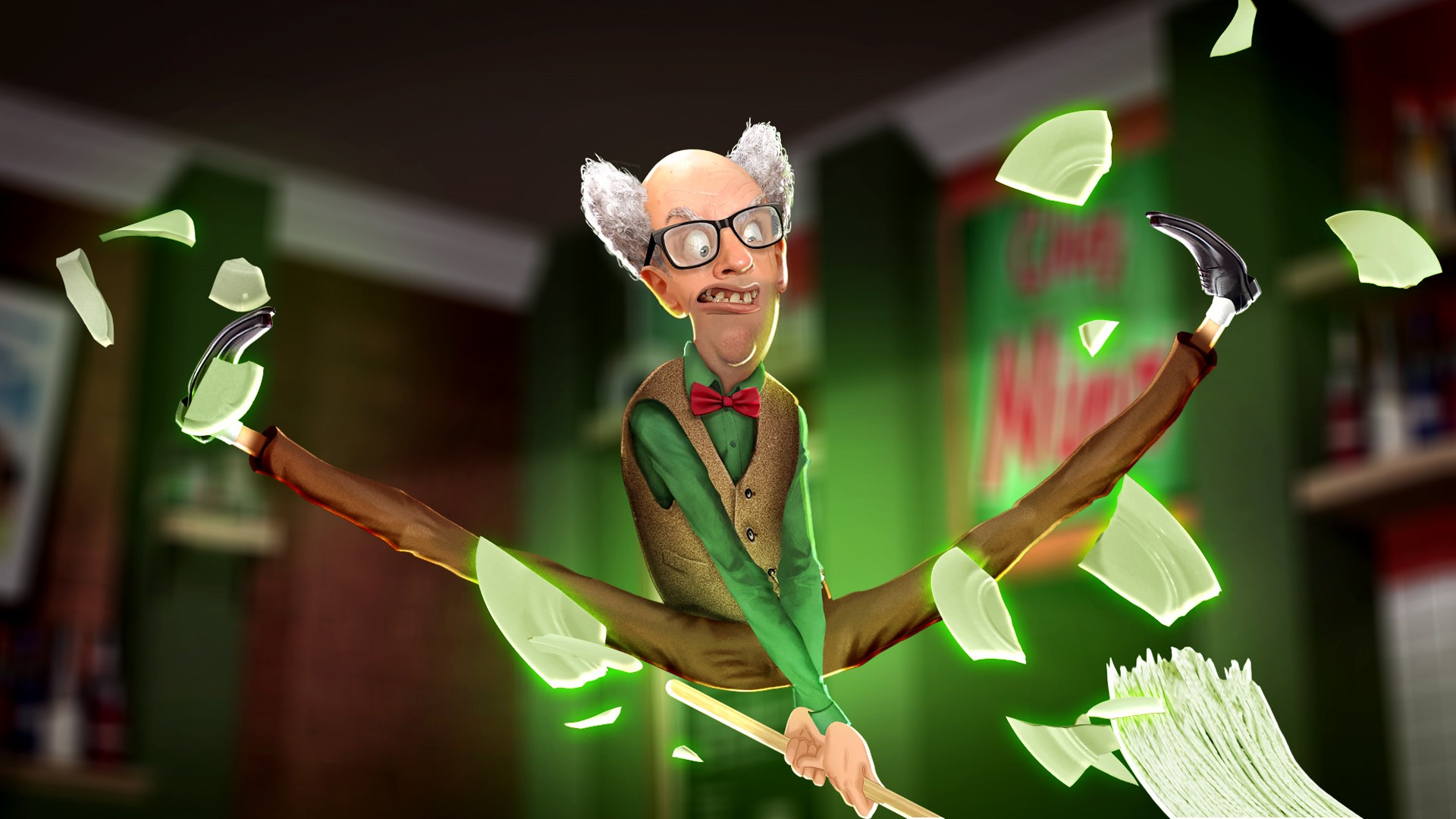 The Bizarre Stories of Professor Zarbi Background