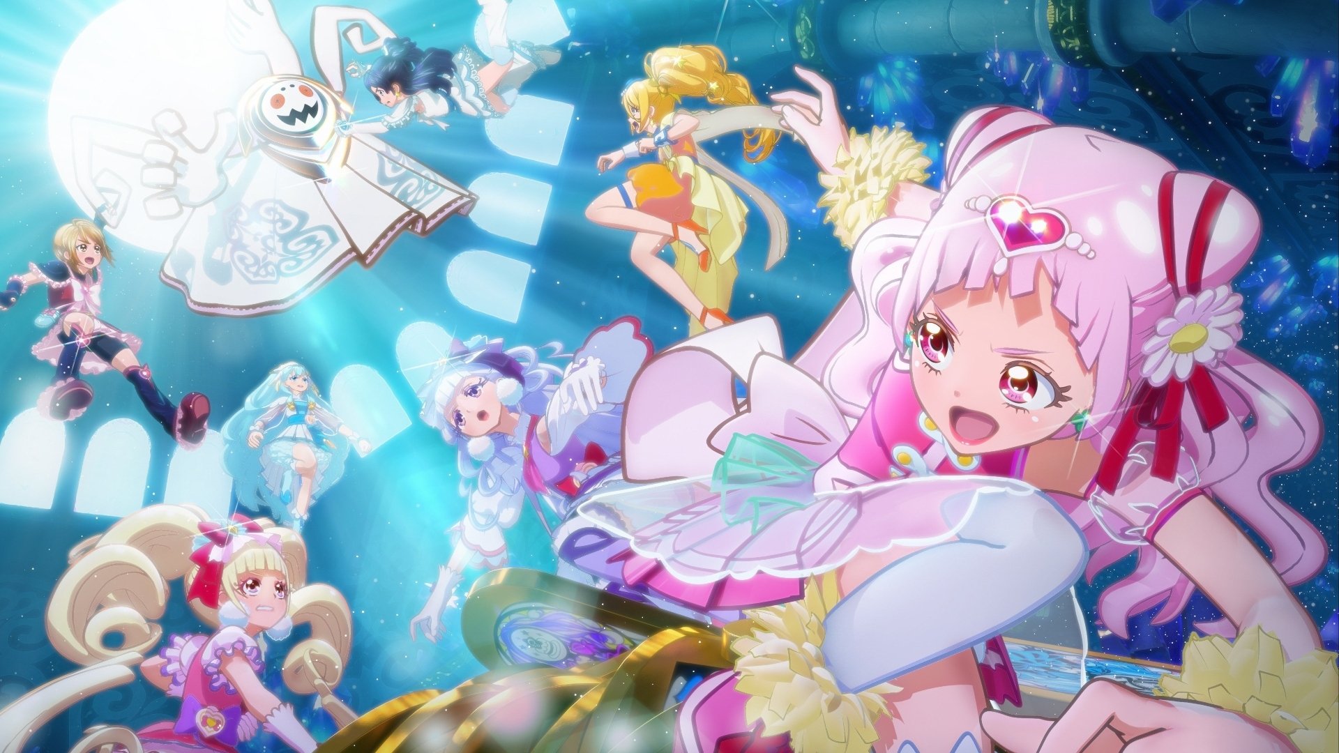 HUGtto! Pretty Cure♡Futari wa Pretty Cure: All Stars Memories Background