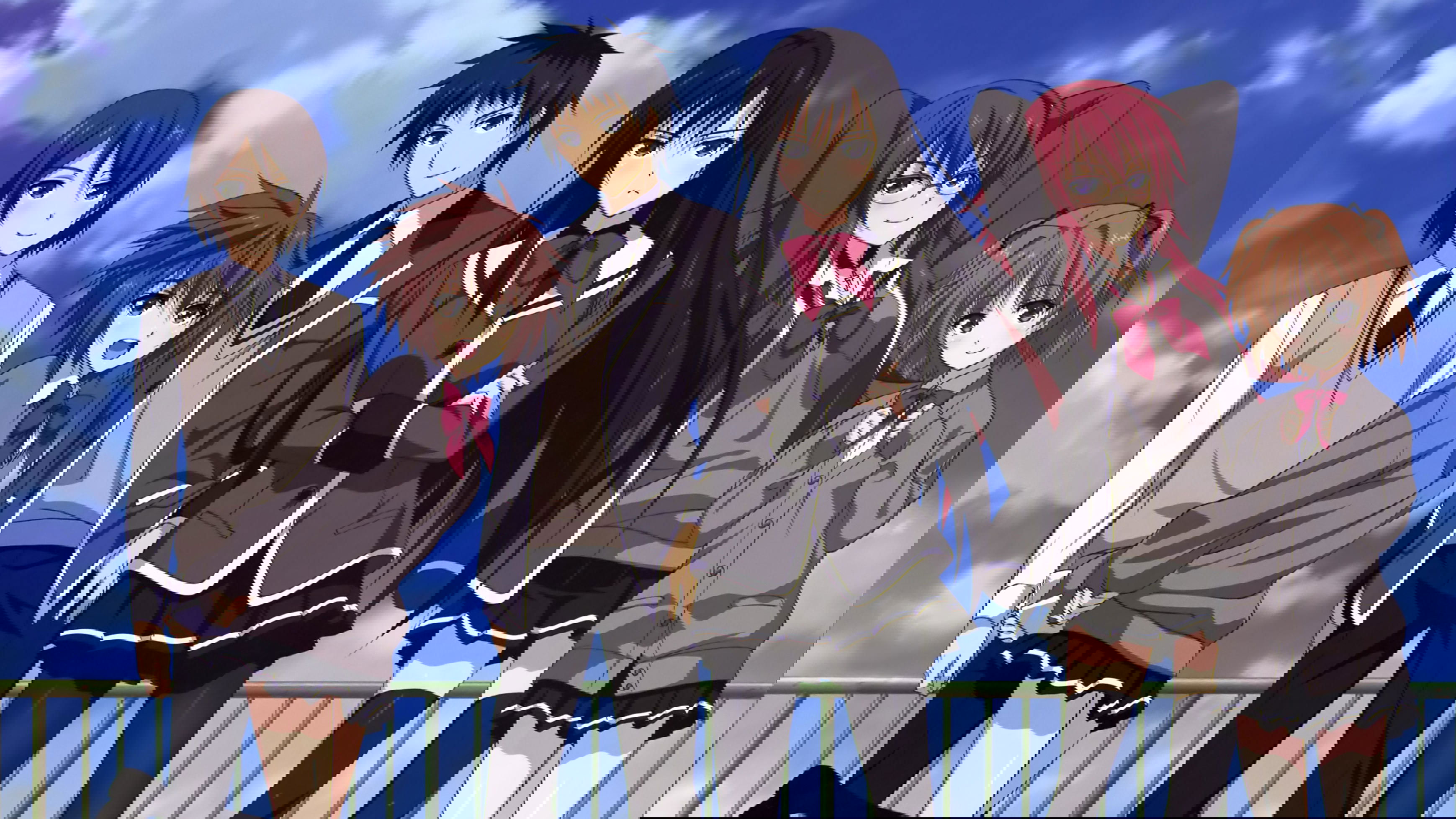 Girls Beyond the Wasteland Background