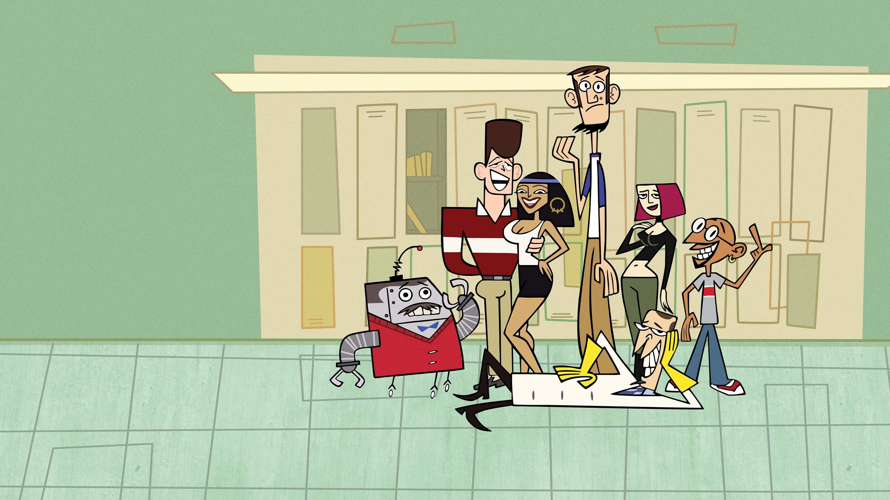 Clone High Background