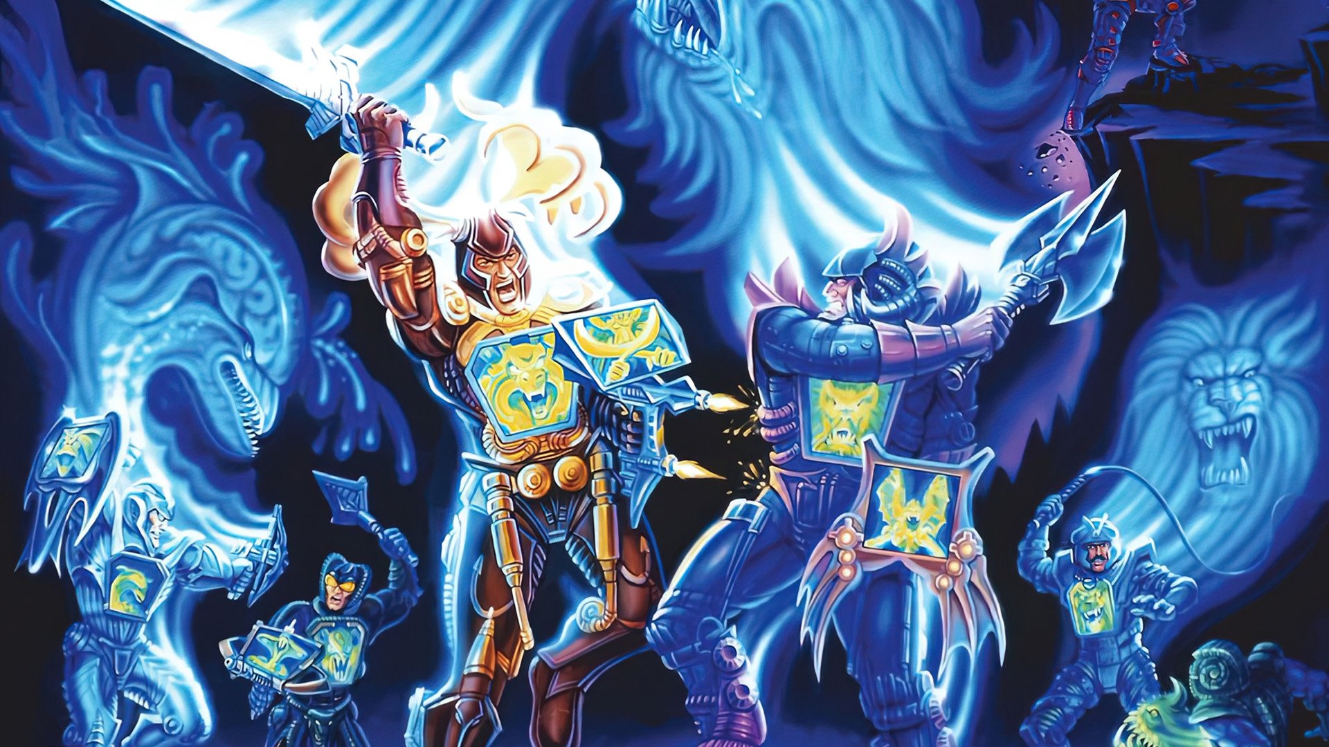 Visionaries: Knights of the Magical Light Background