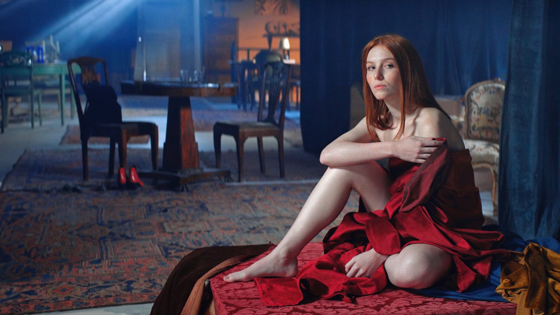 Vermelho Monet Background